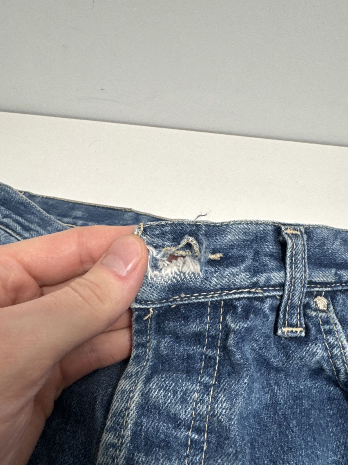 Versace Versace Men’s Blue Denim Jeans W36 EU50 Classic Straight Fit Size US 36 / EU 52 - 22 Thumbnail