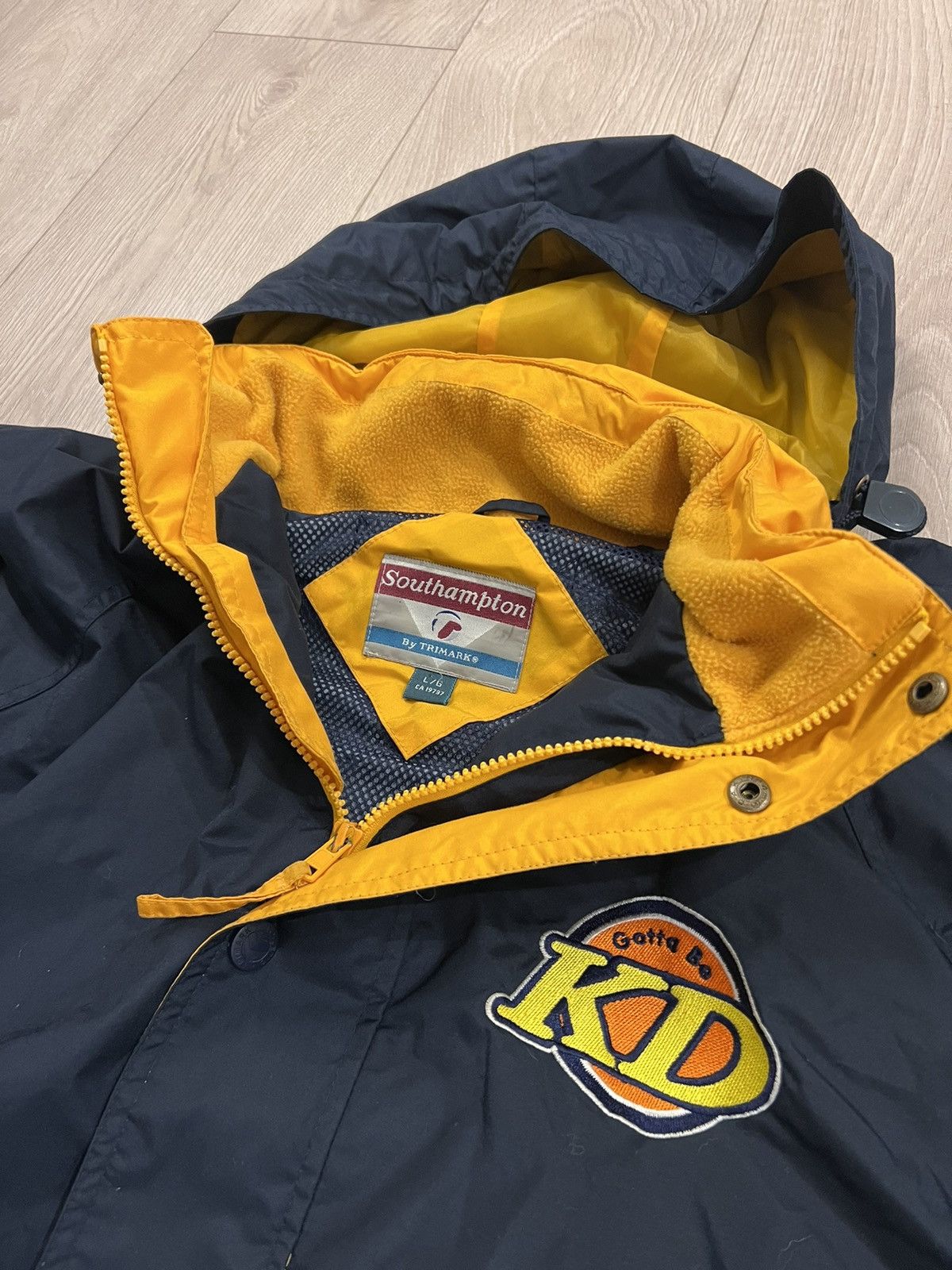 Japanese Brand × Vintage Vintage Kraft Dinner Macaroni & Cheese Jacket 90s Y2K 2000s Size US L / EU 52-54 / 3 - 5 Thumbnail