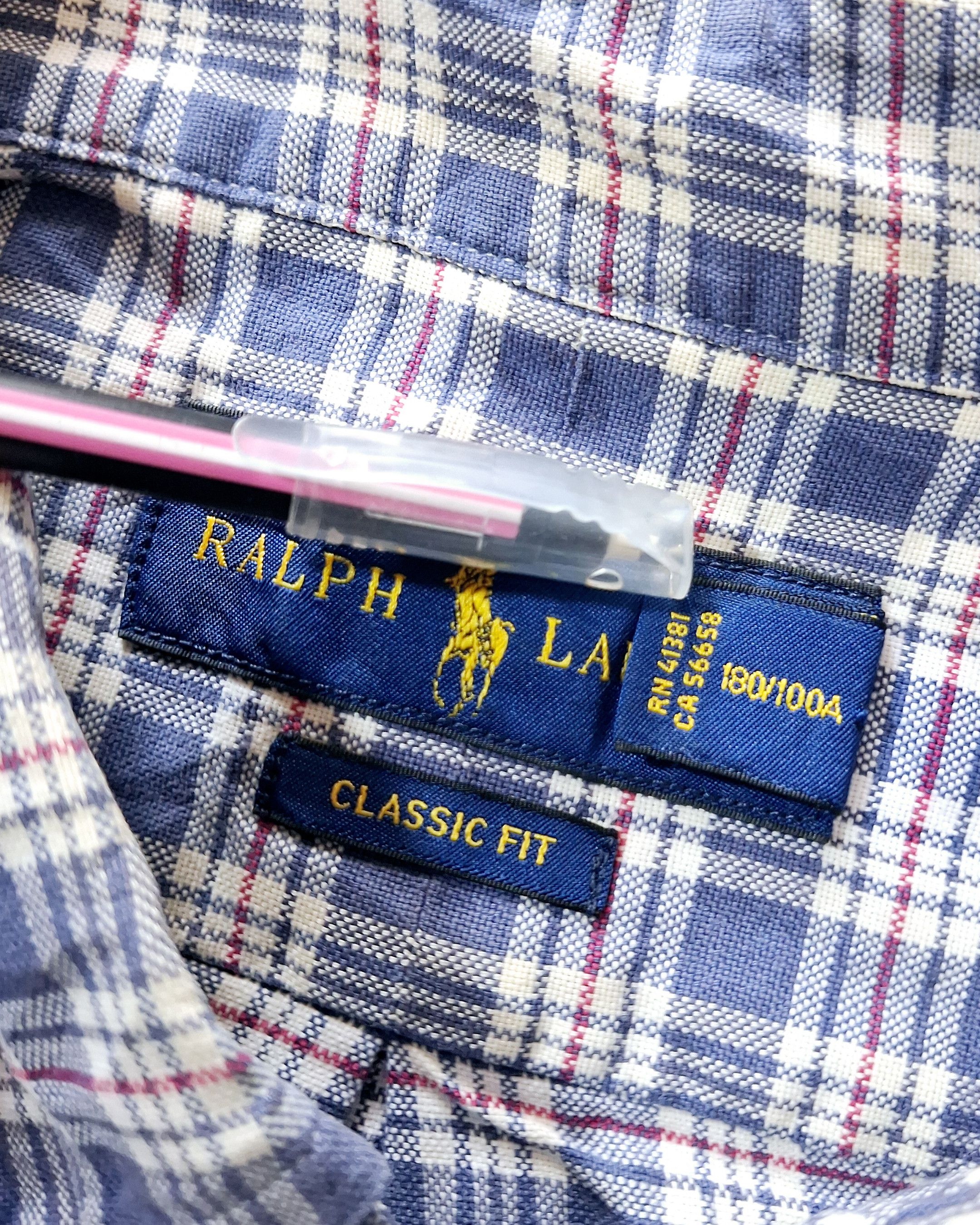 Ralph Lauren RALPH LAUREN PLAID CHECK BUTTON DOWN SHIRT Size US XL / EU 56 / 4 - 7 Thumbnail
