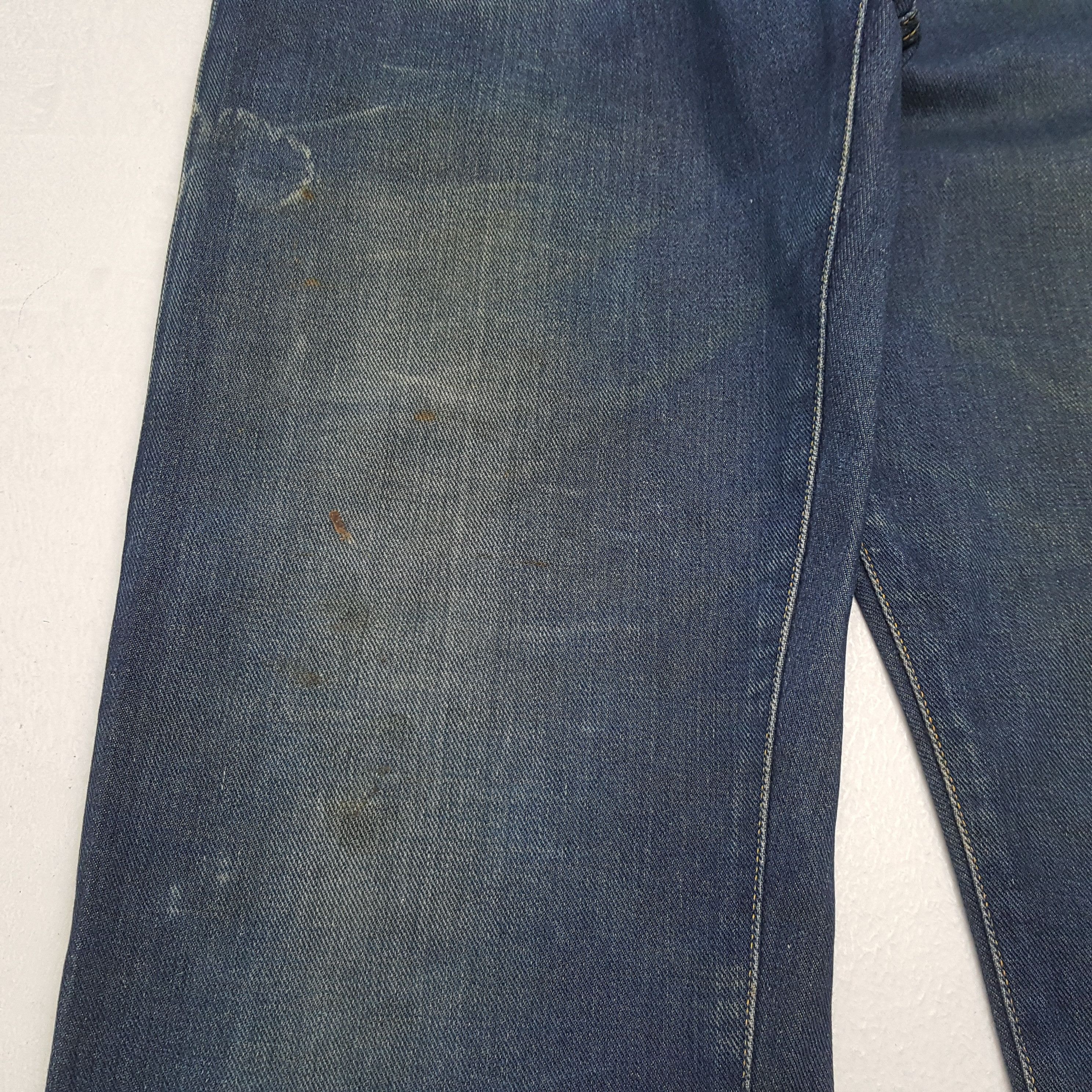Japanese Brand Evis Japanese Brand Streetwear Custom Daicock Jeans Size US 26 / EU 42 - 12 Thumbnail