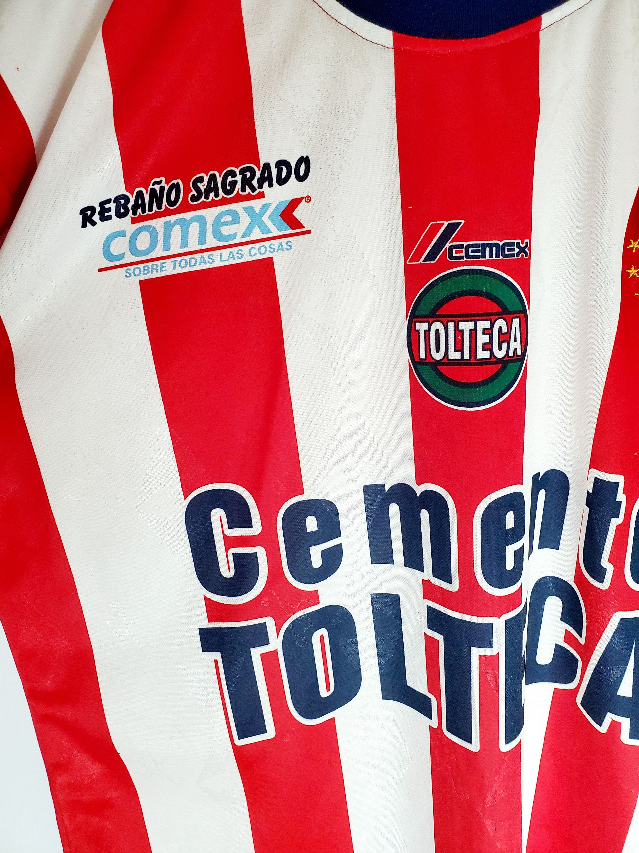 Vintage VINTAGE Chivas de Guadalajara Home 2002-2003 JerseyMEXICO xl Size US XL / EU 56 / 4 - 4 Thumbnail