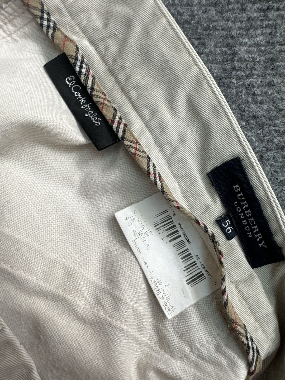 Burberry × Vintage Vintage cargo pants Burberry London sport line beige Size US 40 / EU 56 - 11 Thumbnail