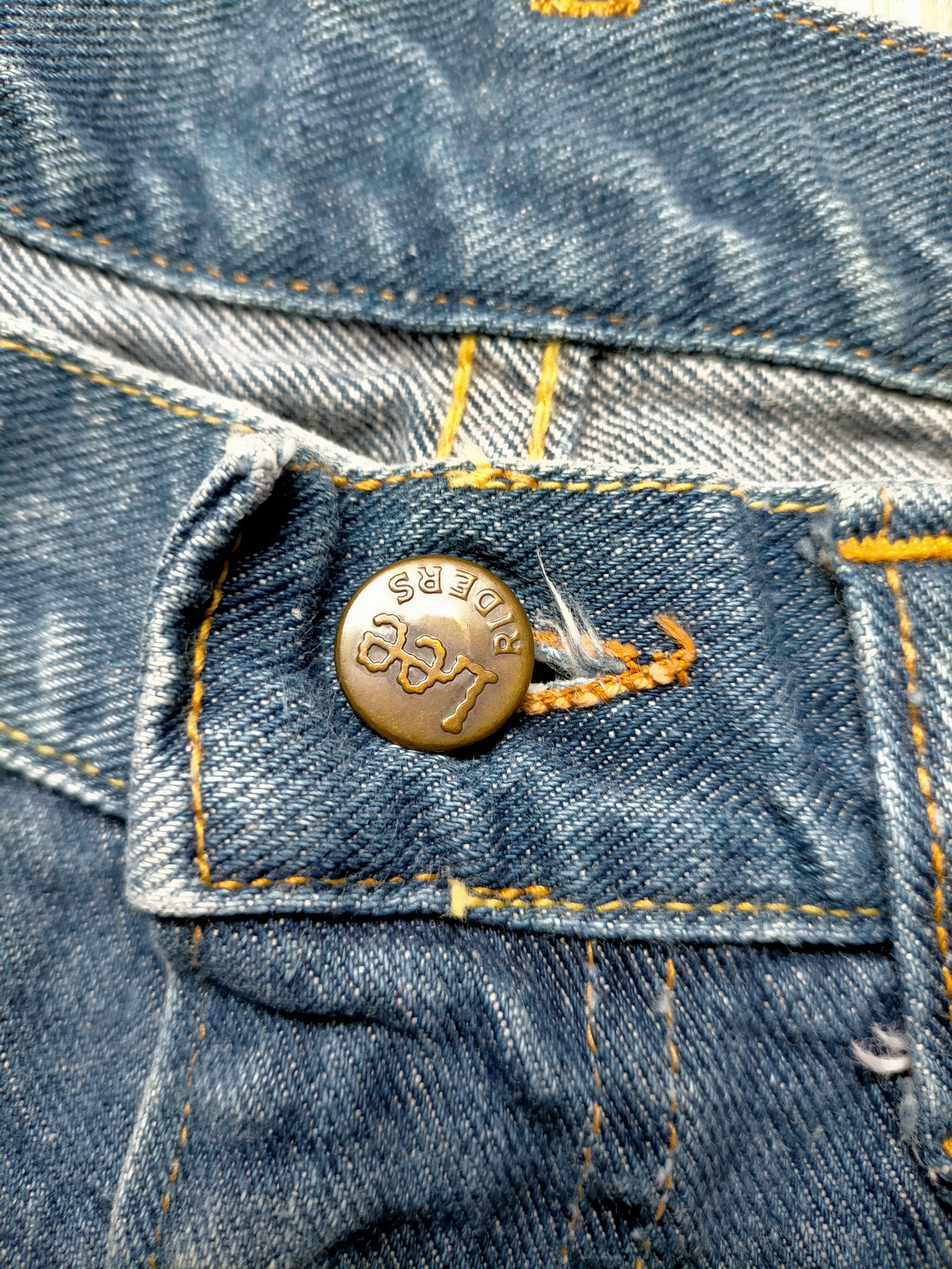 Lee Vintage 60s Lee Riders Flare Boot cut Denim Size US 35 - 21 Thumbnail