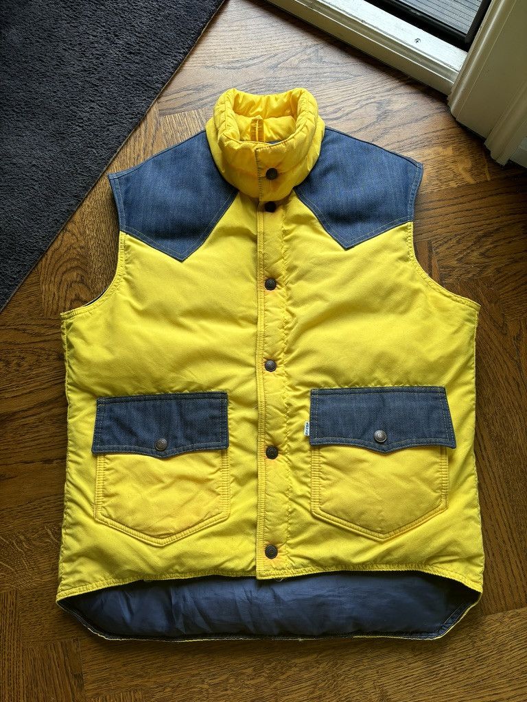 Levi's 1970s Levi's Ski Goose Down Vintage Puffer Denim Winter USA Size US M / EU 48-50 / 2 - 12 Thumbnail