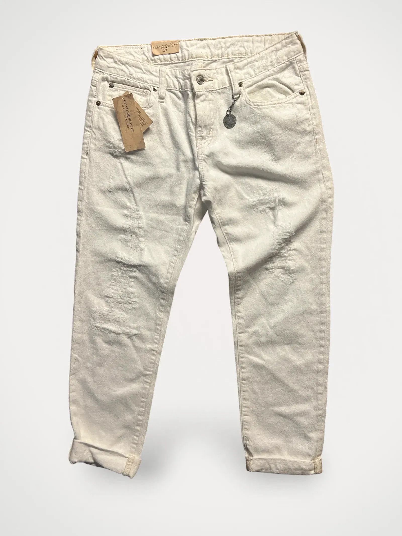 Ralph Lauren Ralph Lauren Skinny Boyfriend Jeans Size 27" / US 4 / IT 40 - 1 Thumbnail