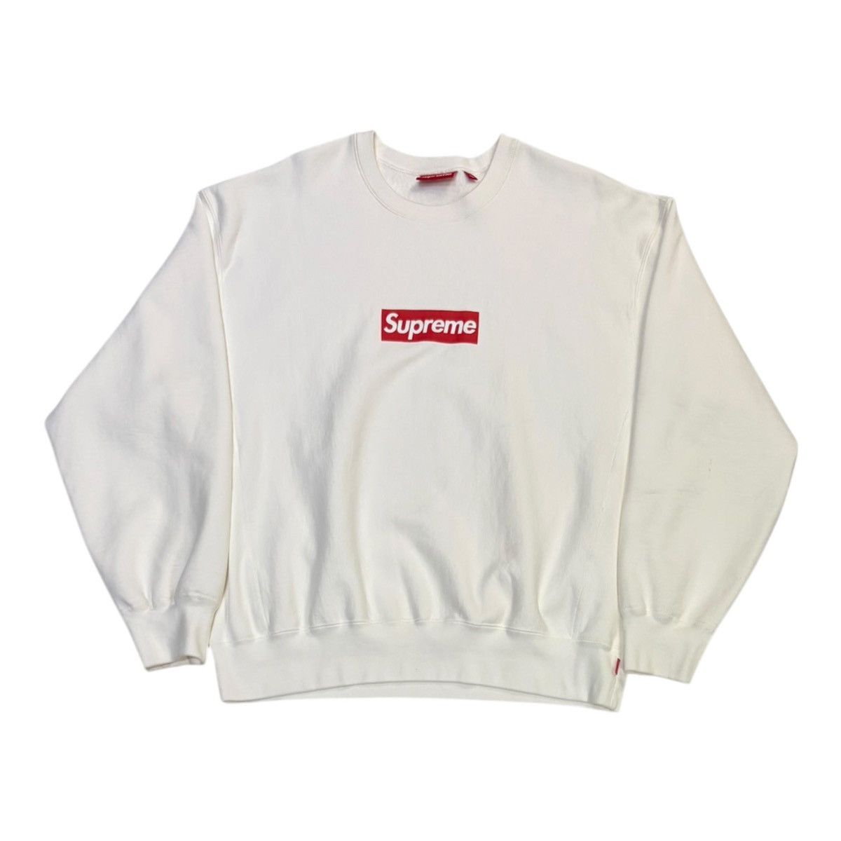 Supreme Supreme Washed Box Logo Crewneck Size US XL / EU 56 / 4 - 1 Thumbnail
