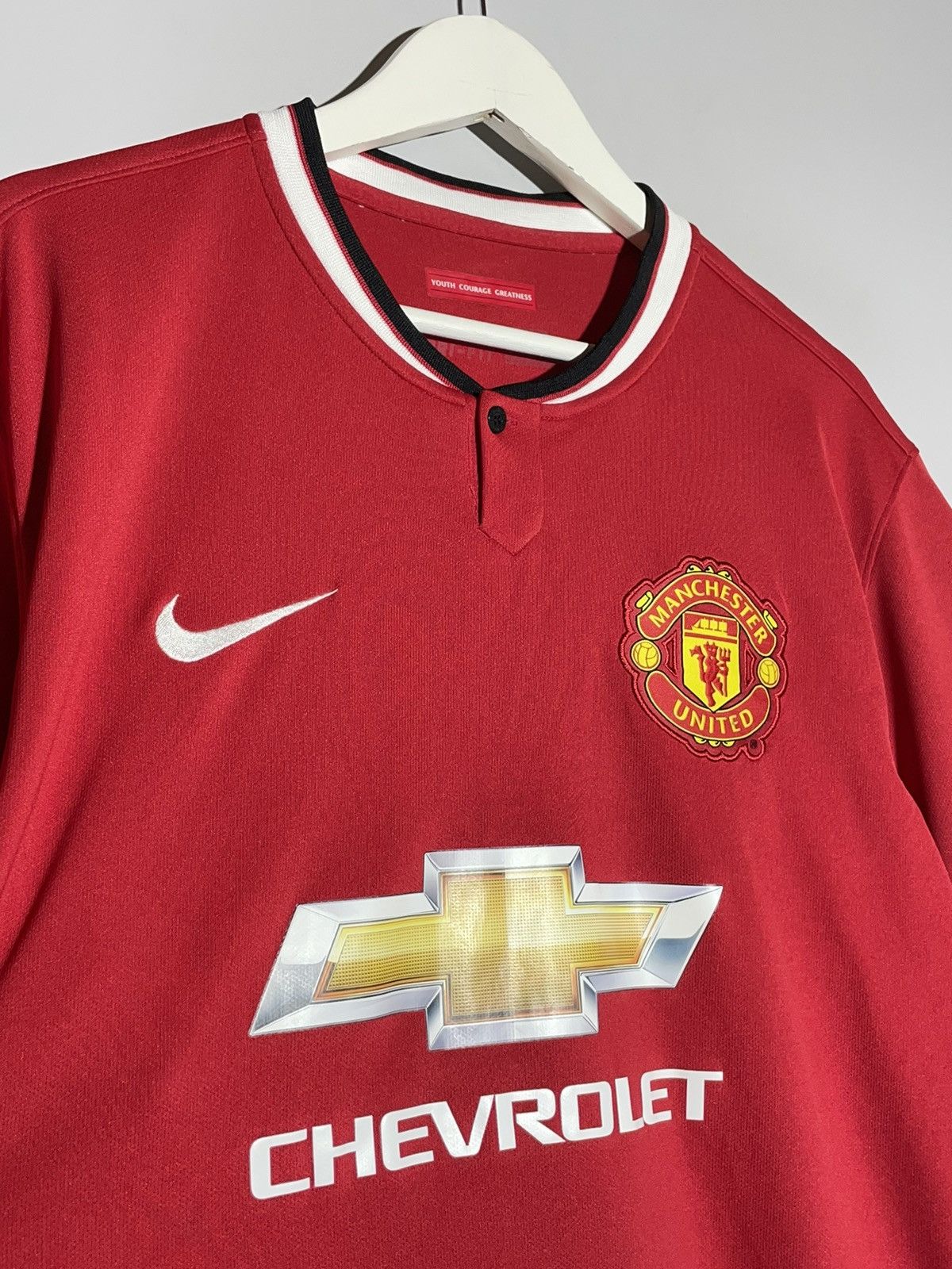 Nike #20 Van Persie Manchester United 2014/15 Home Football Shirt Size US XL / EU 56 / 4 - 4 Thumbnail