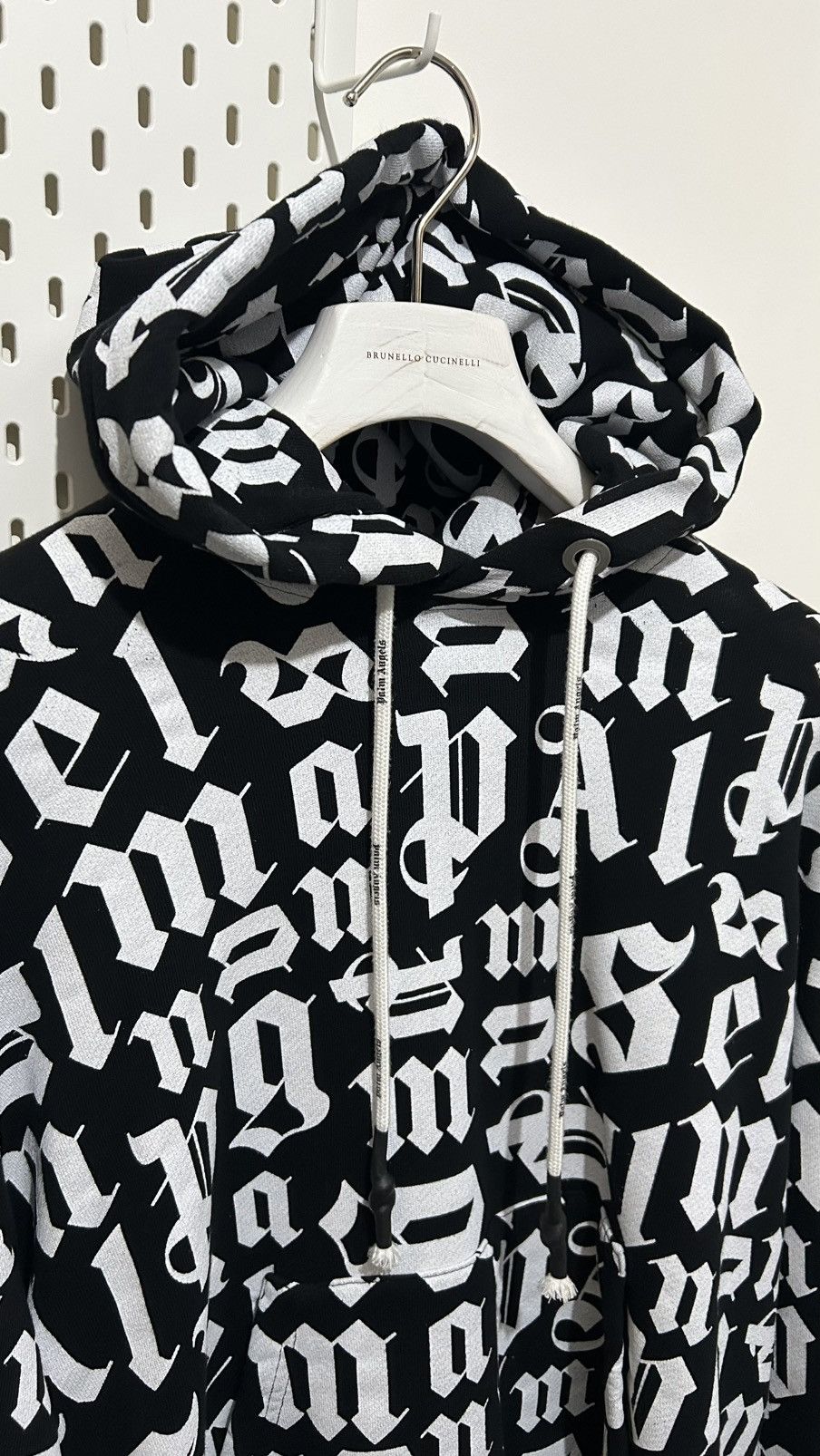 Palm Angels Palm Angels Oversized Monogram Hoodie Men’s Hoodie Size US S / EU 44-46 / 1 - 2 Thumbnail