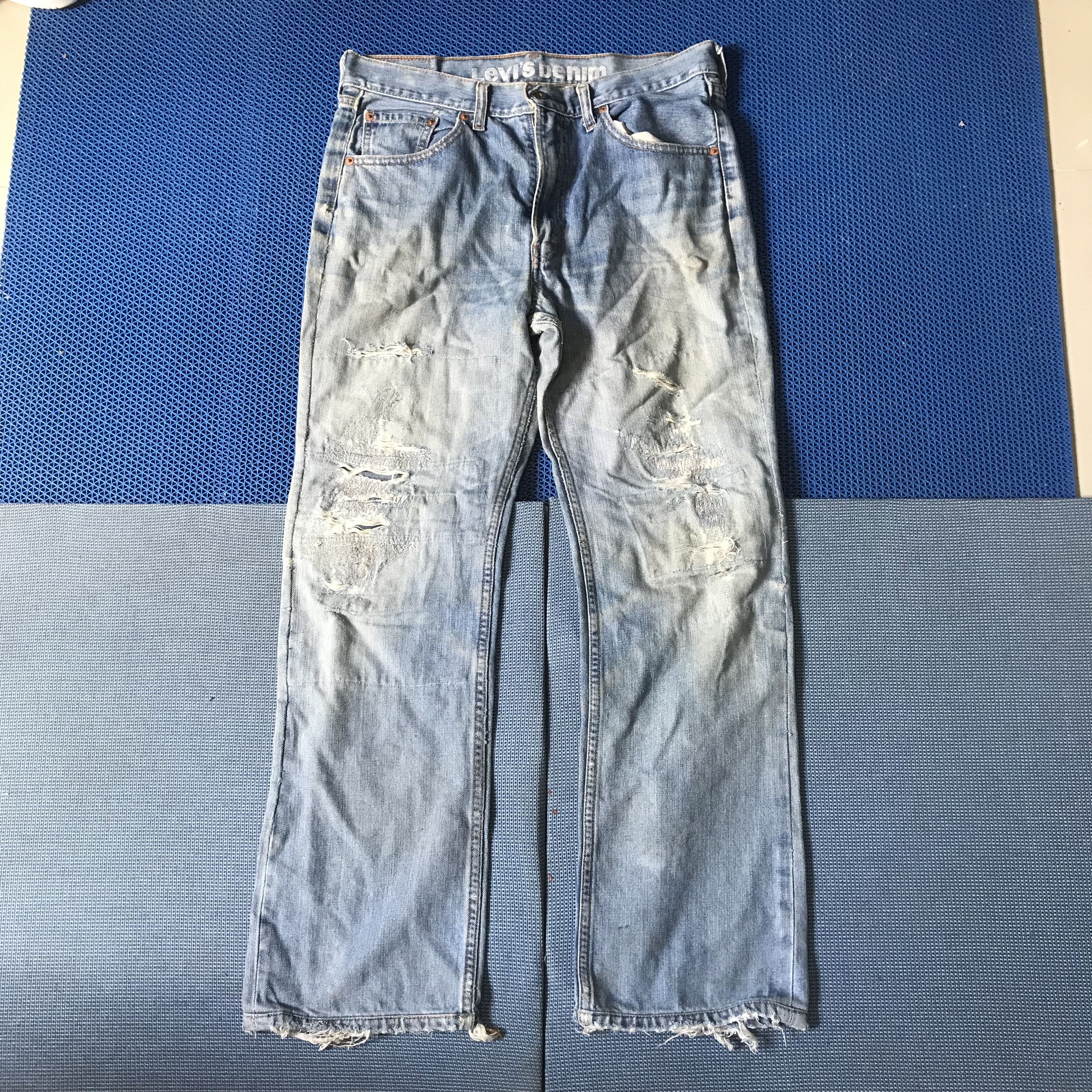 Levi's Vintage Levis Jeans Blue wash denim levis denim jeans pants Size US 34 / EU 50 - 6 Thumbnail
