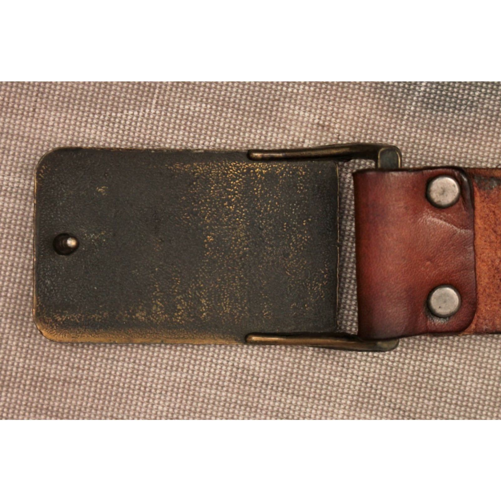 Levi's VINTAGE Levi's Belt Casual Leather Size 32 Brown 1970s 70s Levi Strauss Mens Belt Size ONE SIZE - 6 Thumbnail