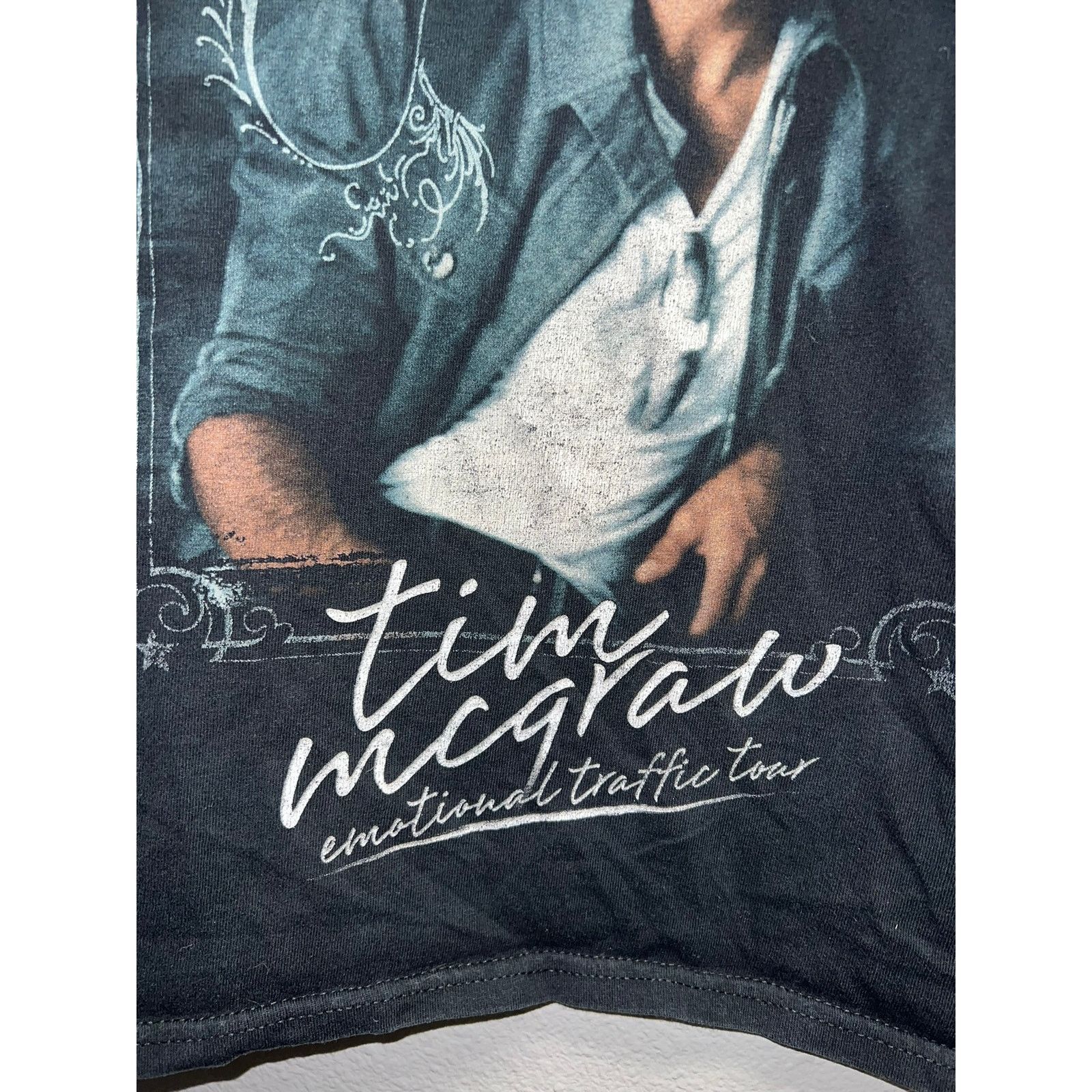 Anvil Tim Mcgraw Shirt Emotional Traffic Tour Concert Country Tee Size US S / EU 44-46 / 1 - 4 Thumbnail