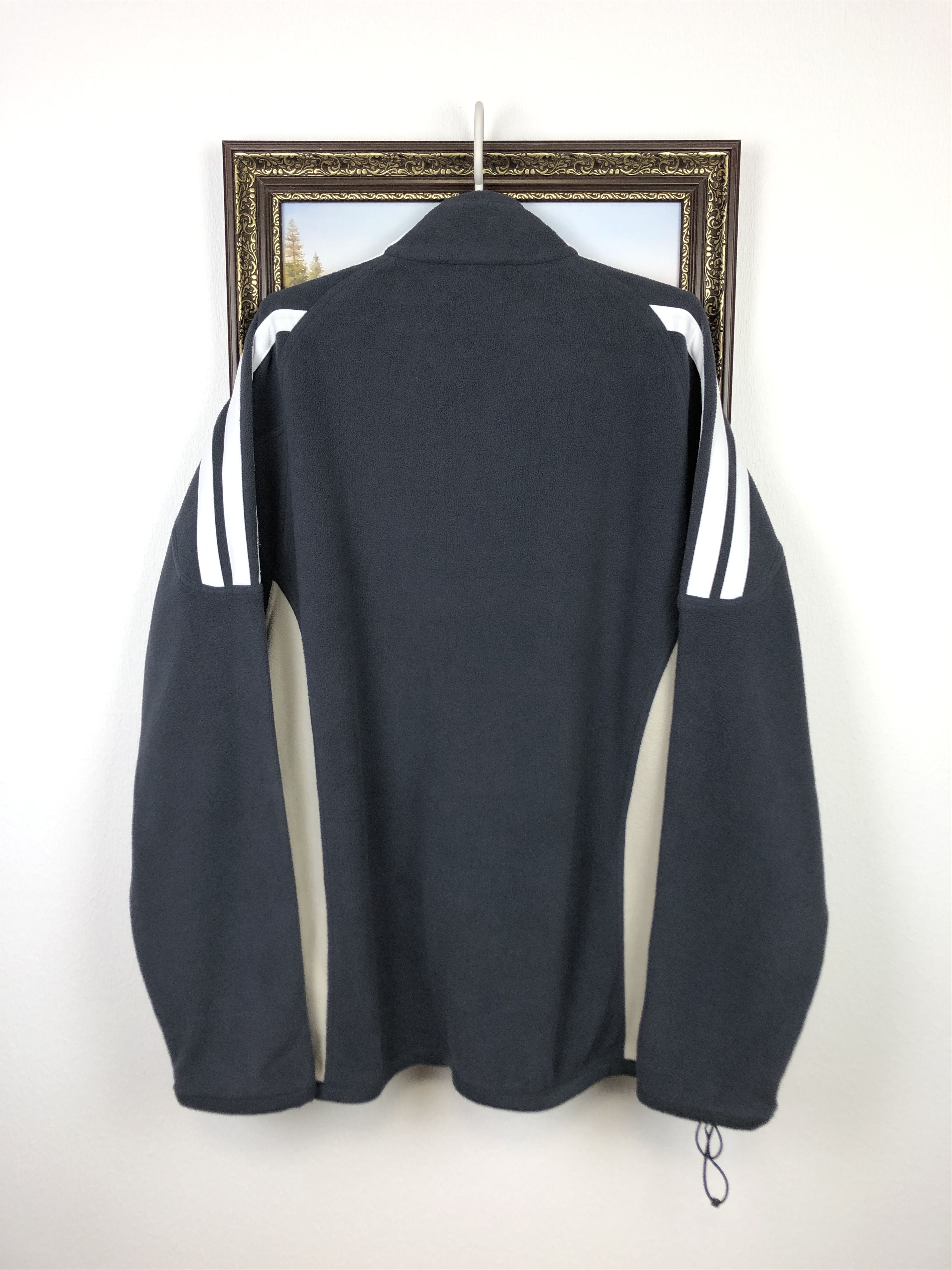Adidas × Vintage Vintage Ajax Football Fleece Sweatshirt Track Jacket Size US L / EU 52-54 / 3 - 9 Thumbnail