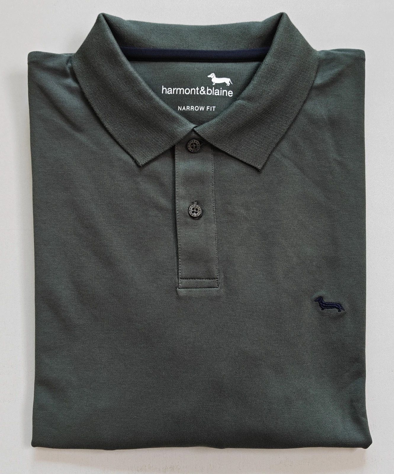 Harmont & Blaine Harmont & Blaine Longsleeves Polo Shirt ASM/2105 Size US XXL / EU 58 / 5 - 1 Thumbnail