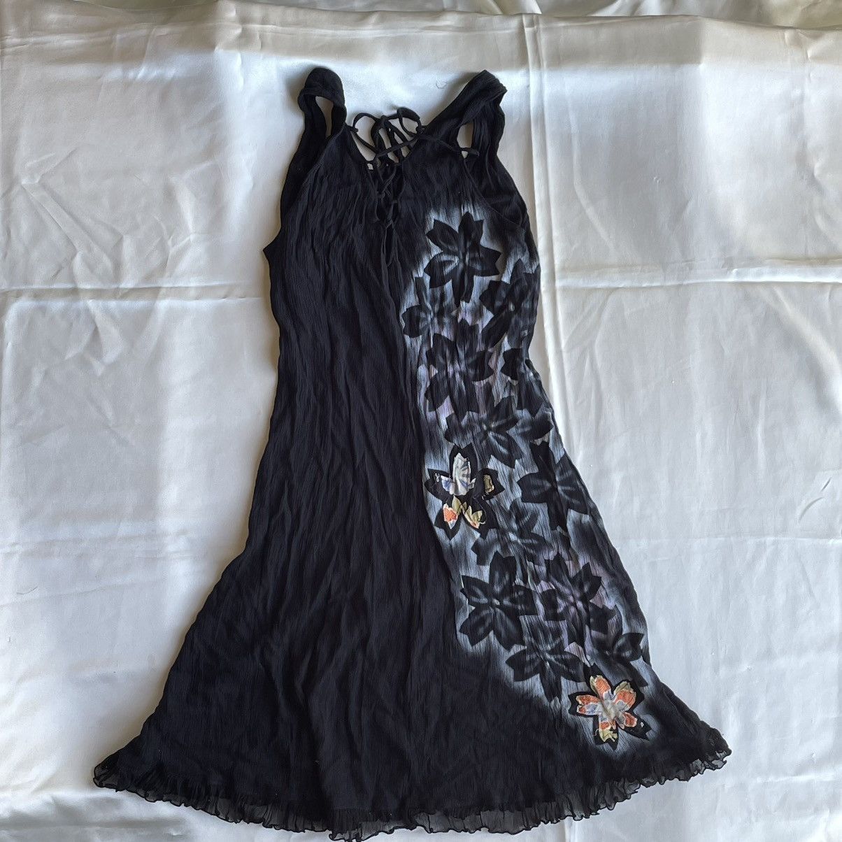 Japanese Brand GOUK FLUTTER DRESS Size ONE SIZE - 1 Thumbnail