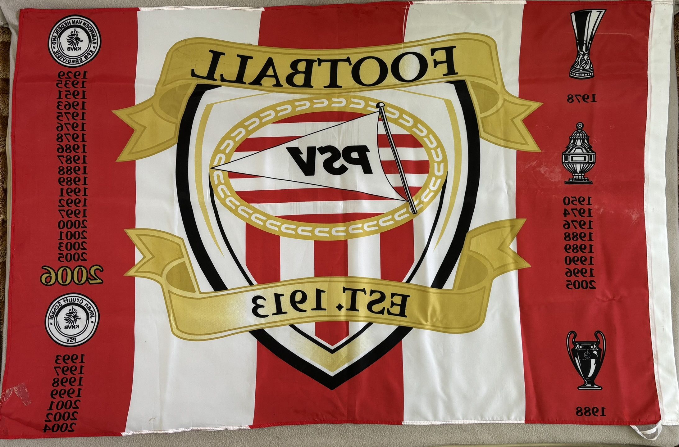 Other PSV Eindhoven 2006 stick flag, Phoxy Club scarf Size ONE SIZE - 10 Thumbnail