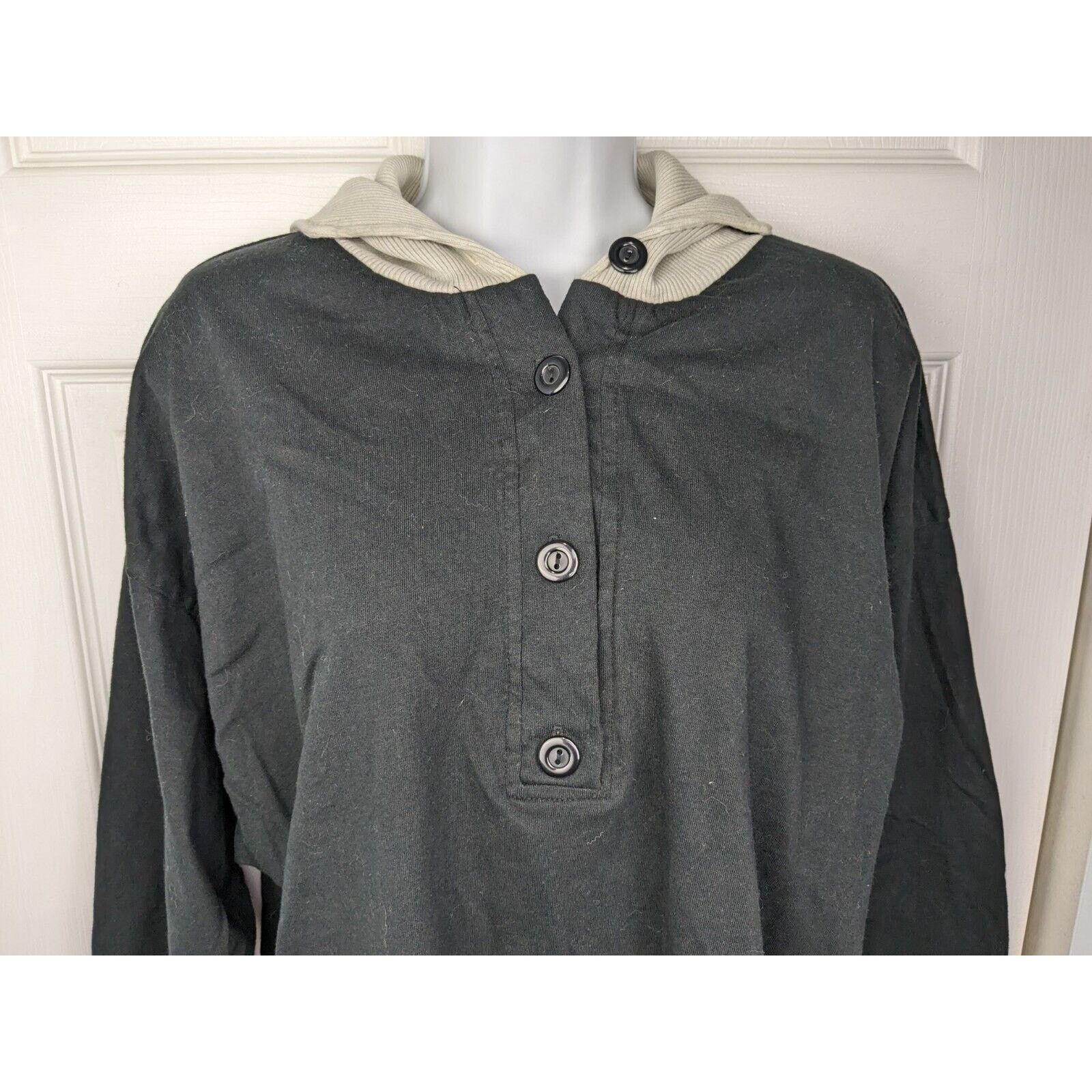 Other Rare Vtg EGO Paris Hooded Sweatshirt Color Block 60s 70s Size M / US 6-8 / IT 42-44 - 2 Thumbnail