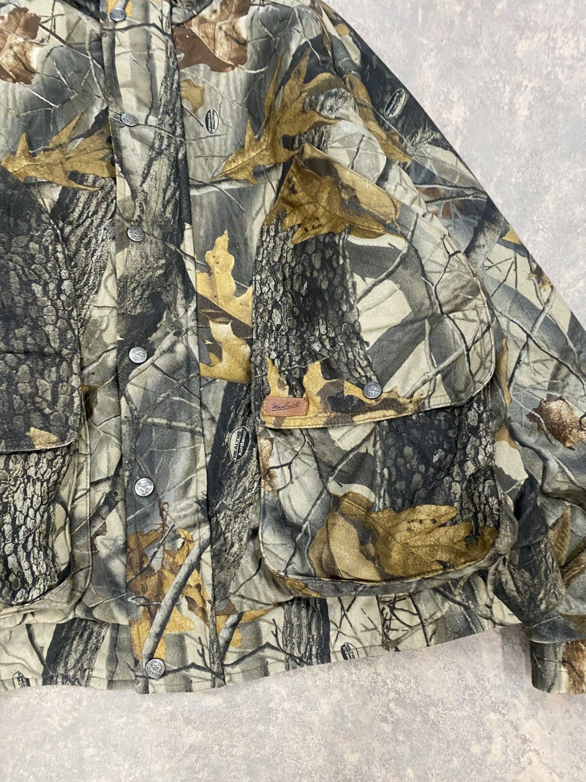Vintage Woolrich Realtree Hunting Jacket Winter Reversible Size US L / EU 52-54 / 3 - 7 Thumbnail