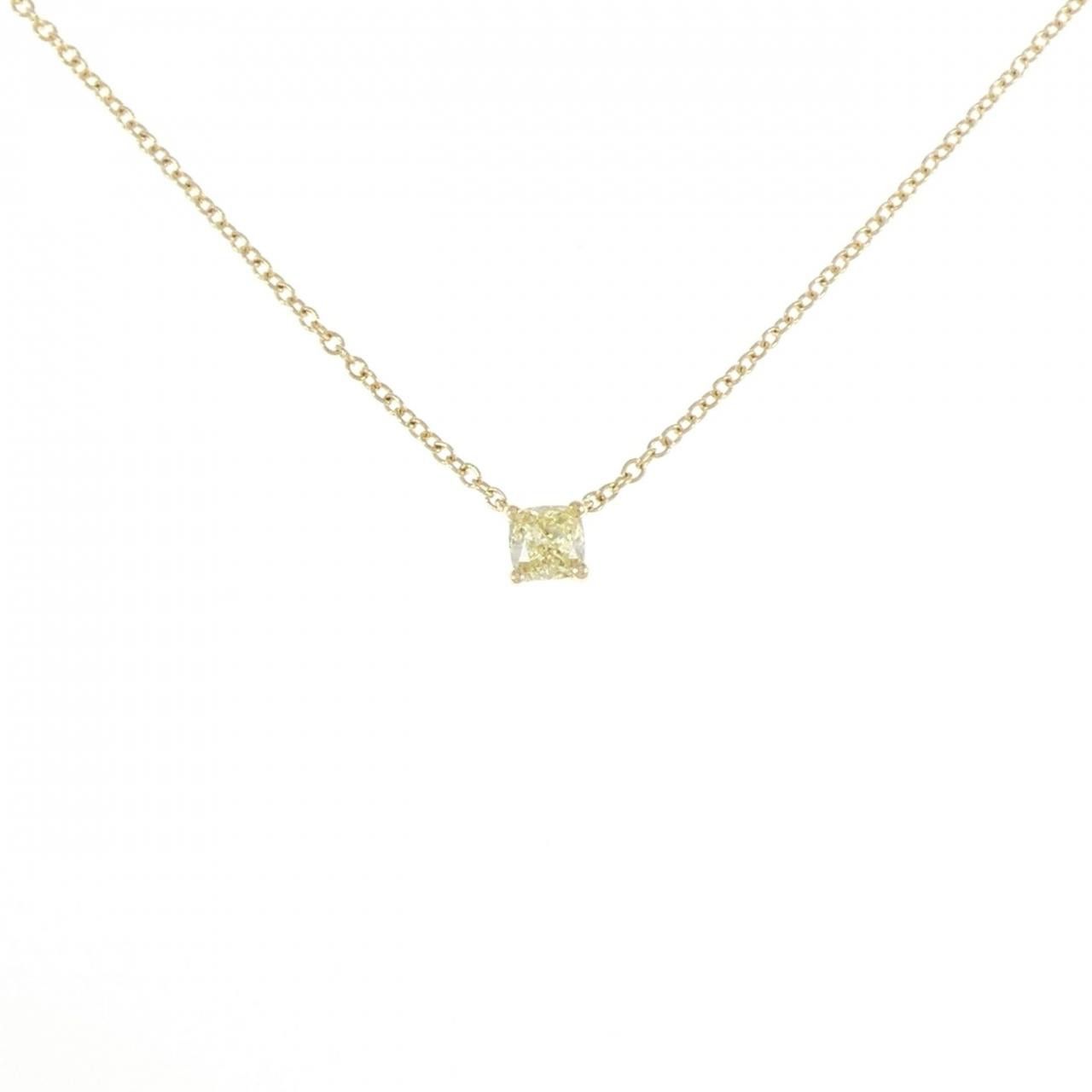 Tiffany & Co. Tiffany & Co. Tiffany & Co. 750 Yellow Gold Diamond Necklace Metal Necklace DUTY FREE for USA Size ONE SIZE - 1 Thumbnail