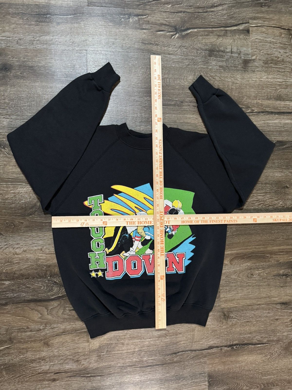 Vintage Vintage Touch Down Graphic Sweatshirt/Crewneck Size US XL / EU 56 / 4 - 3 Thumbnail