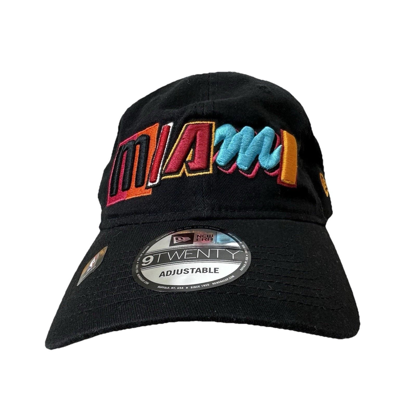 New Era New Era 9TWENTY Miami Heat City Ed MASHUP MIXTAPE Hat NWT Size ONE SIZE - 5 Thumbnail