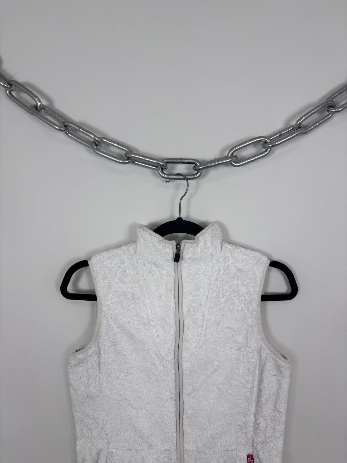The North Face The North Face Women’s White Teddy Fleece Vest Gilet Jacket Size XS / US 0-2 / IT 36-38 - 2 Thumbnail