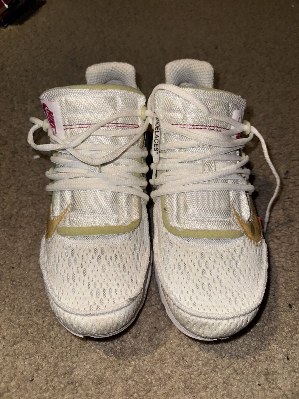 Nike × Off-White Off-White X Air Presto 'White' Size US 8.5 / EU 41-42 - 3 Thumbnail