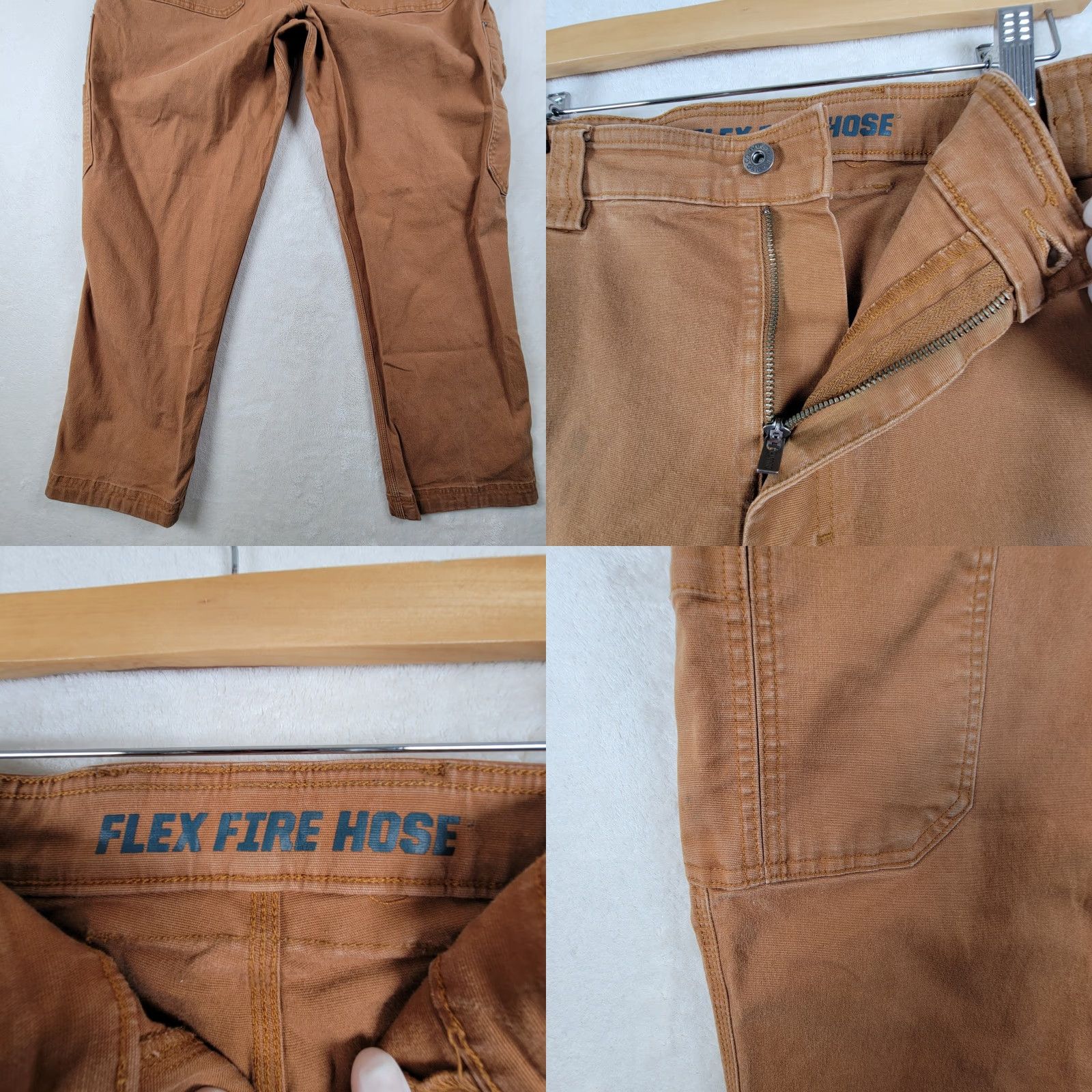 Vintage Duluth Fire Hose Cargo Carpenter Pants Brown Men 40x30 Pants Mens Brown 40x30 Cargo Fire Hose Duluth Size US 40 / EU 56 - 9 Thumbnail