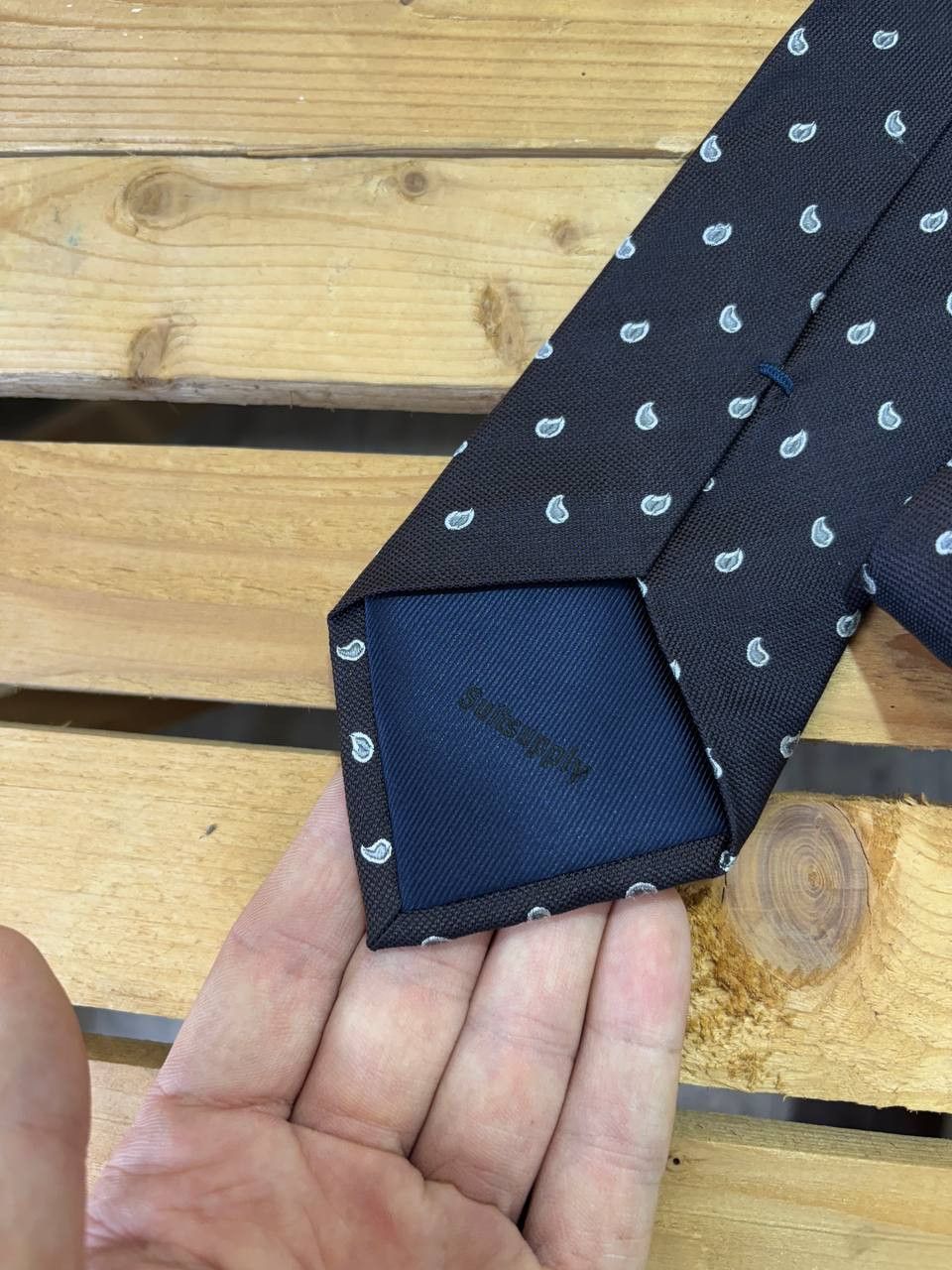 Suitsupply Suitsupply mulberry silk tie Size ONE SIZE - 4 Thumbnail