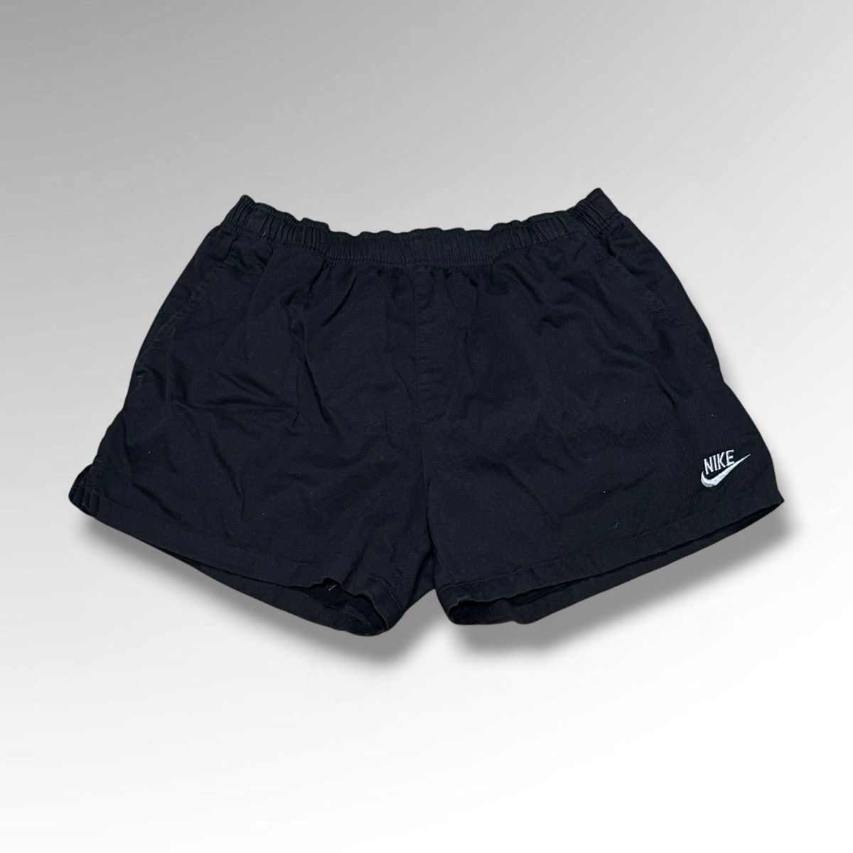 Nike Vintage Nike Embroidered Swoosh Shorts Size US 36 / EU 52 - 1 Thumbnail