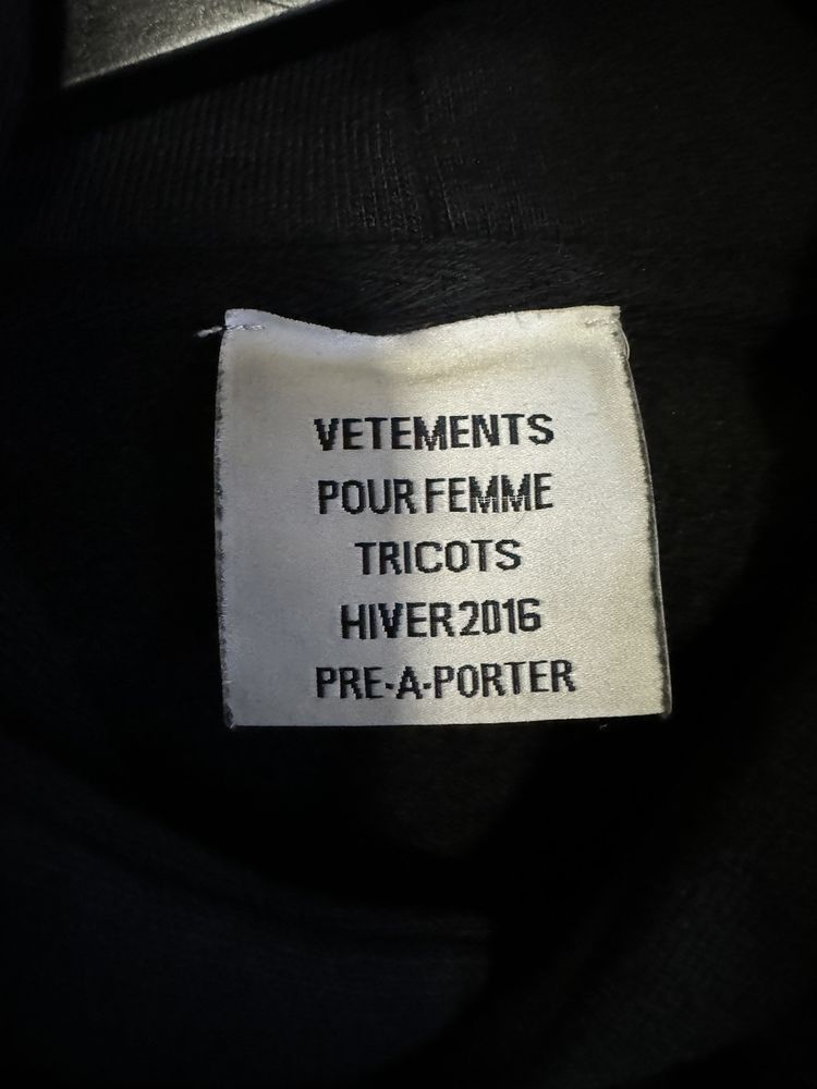 Vetements OG metal logo hoodie Size US XS / EU 42 / 0 - 3 Thumbnail