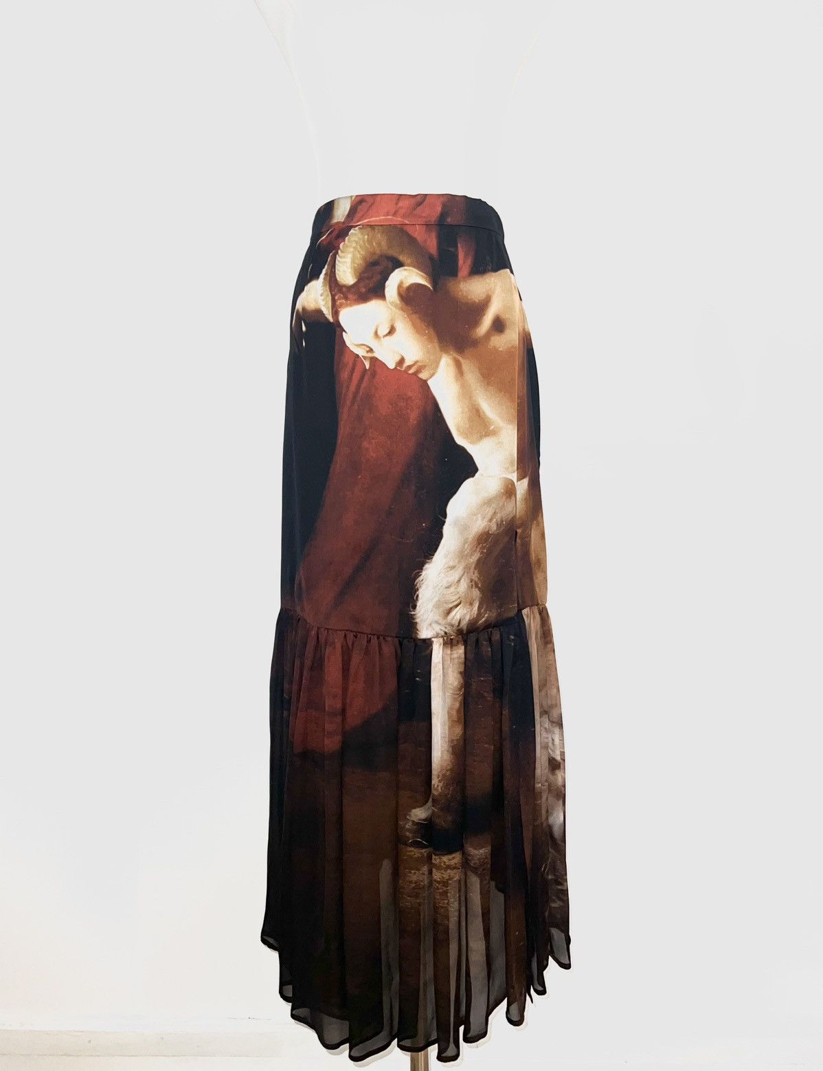 Givenchy Givenchy “Faun” printed silk skirt from the Fall 2015 Size 27" / US 4 / IT 40 - 9 Thumbnail