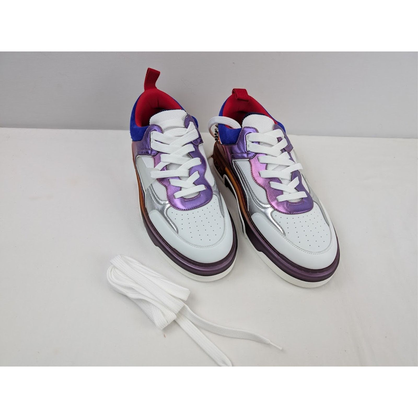 Christian Louboutin o1rshd1 Astro Loubi Flat Sneakers in Multicolor Size US 11 / EU 44 - 6 Thumbnail