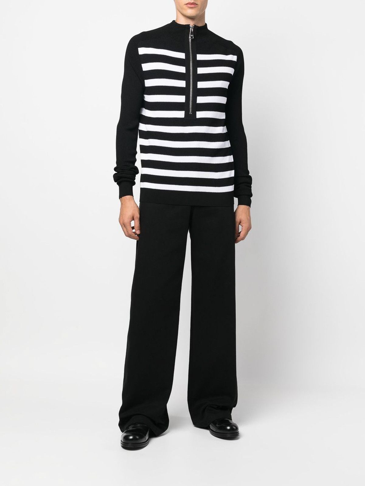 Balmain o1w1db10624 Sweater in Black Size US S / EU 44-46 / 1 - 3 Thumbnail