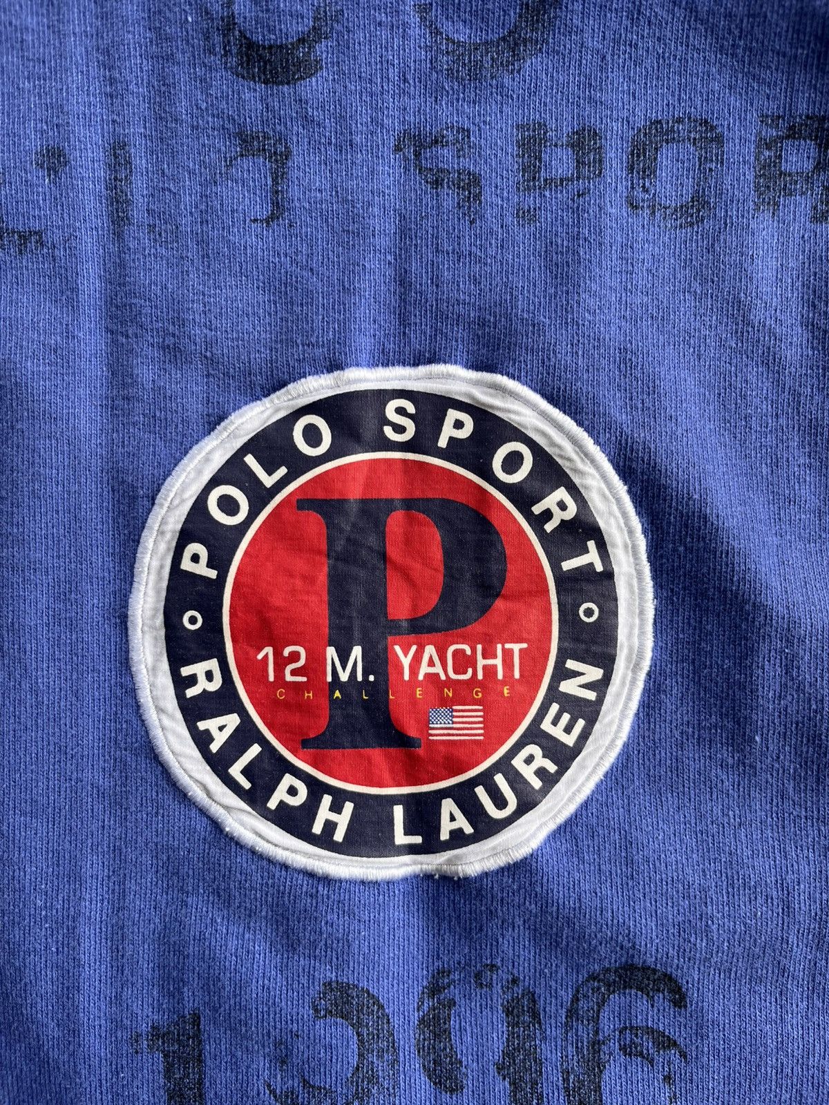 Polo Ralph Lauren 90s Polo Ralph Lauren - 12M Yacht Rugby Shirt Size US XL / EU 56 / 4 - 4 Thumbnail