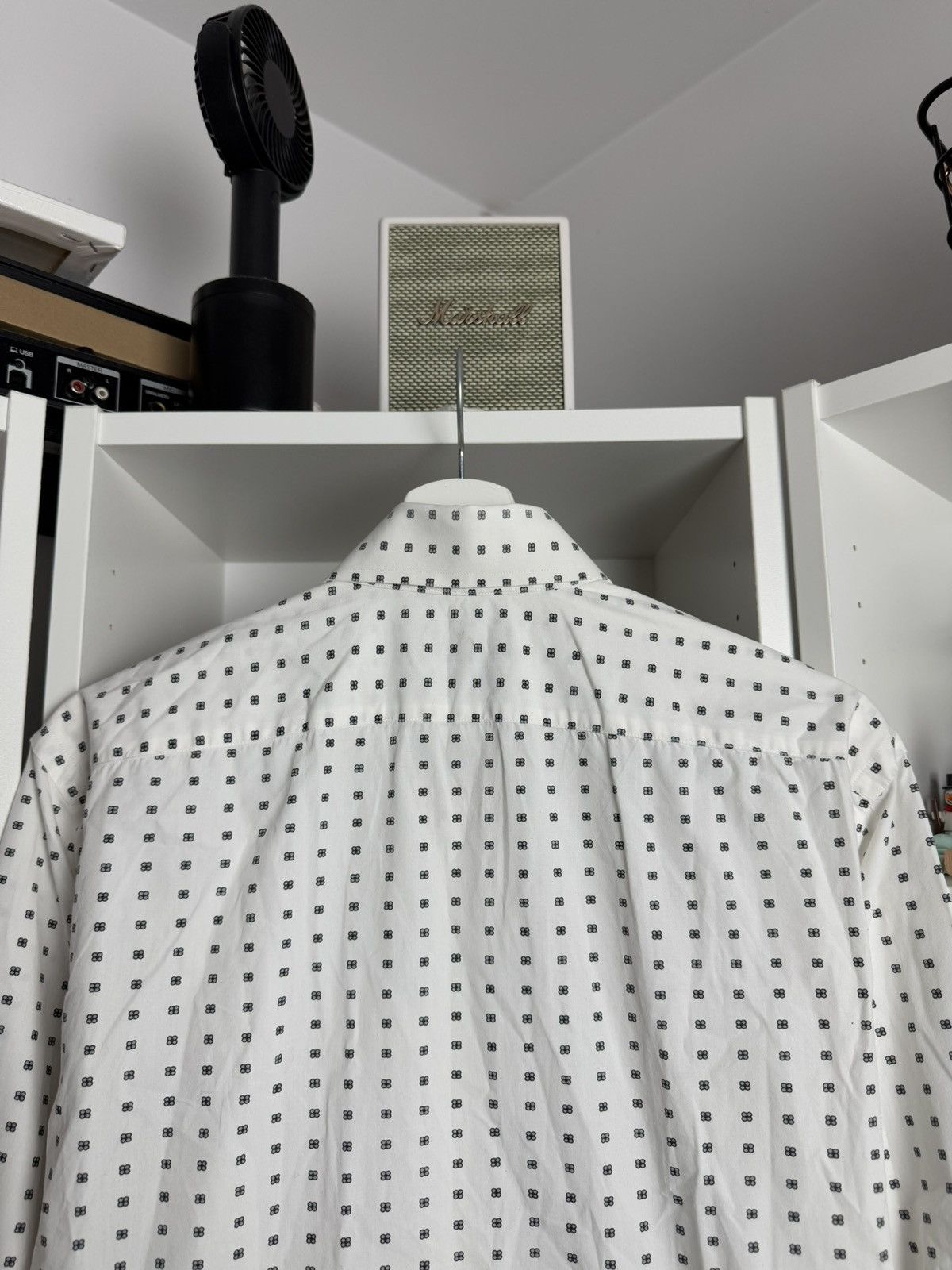 Christian Dior Monsieur × Designer × Dior Christian dior white printed shirt M designer luxury casual Size US M / EU 48-50 / 2 - 6 Thumbnail