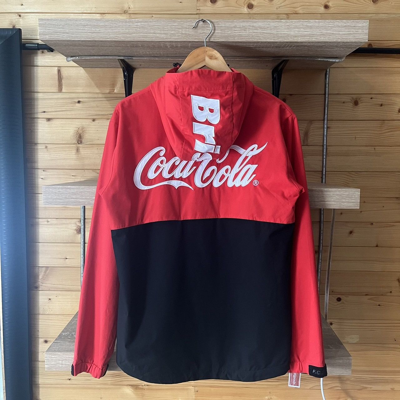 F.C. Real Bristol F.C. REAL BRISTOL X COCA-COLA WARM UP JACKET (RED) Size US S / EU 44-46 / 1 - 6 Thumbnail