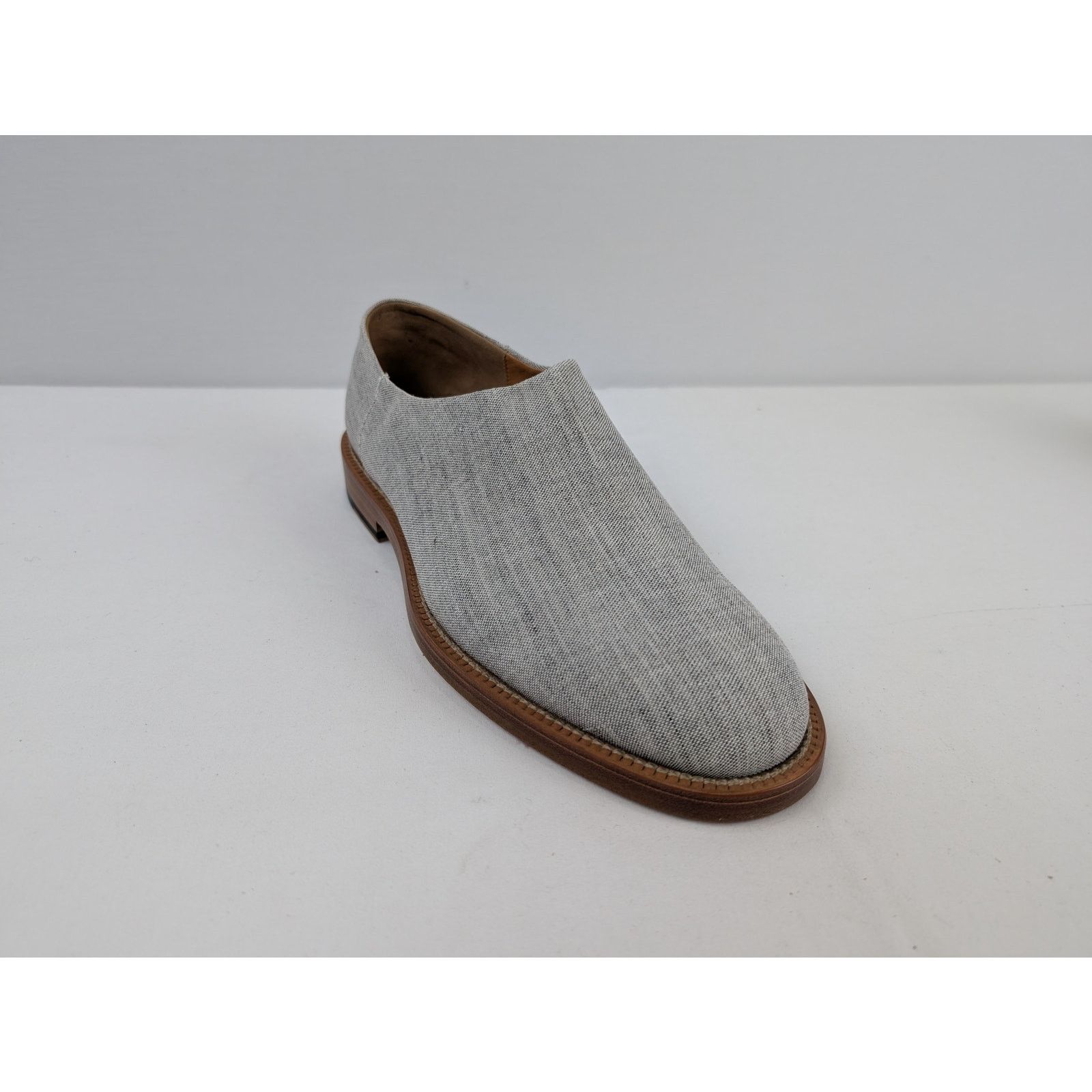 Maison Margiela o1rshd1 Laceless Canvas Derby Shoe Boots in Grey Size US 8 / EU 41 - 2 Thumbnail