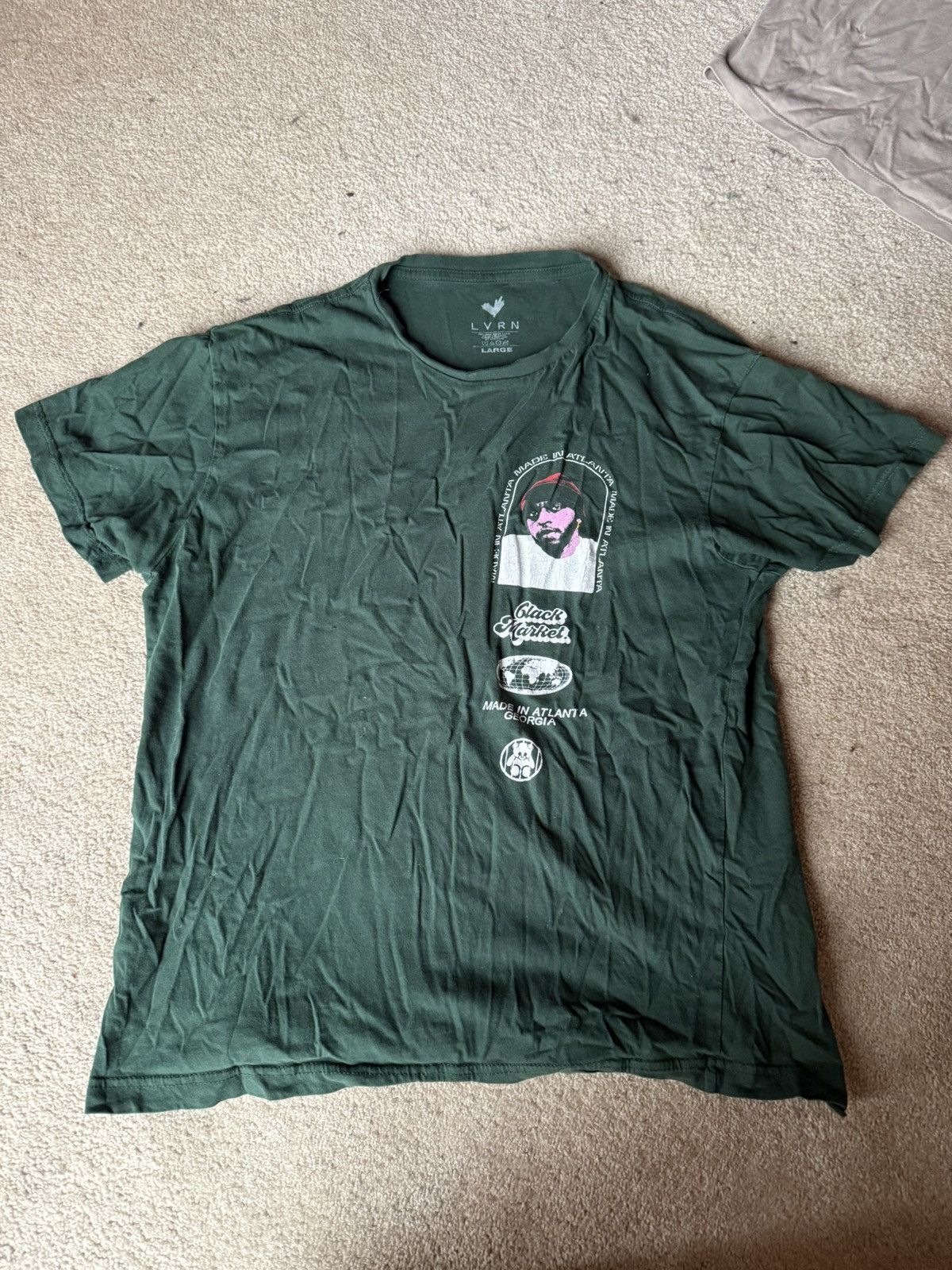 Band Tees 6lack - 6lack market made in atlanta t shirt Size US L / EU 52-54 / 3 - 1 Thumbnail