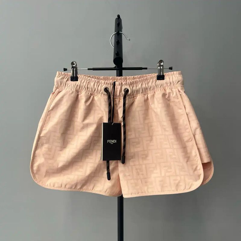 Fendi Fendi Pink Nylon Women's Shorts XS Size 0089 Size 22" - 1 Thumbnail