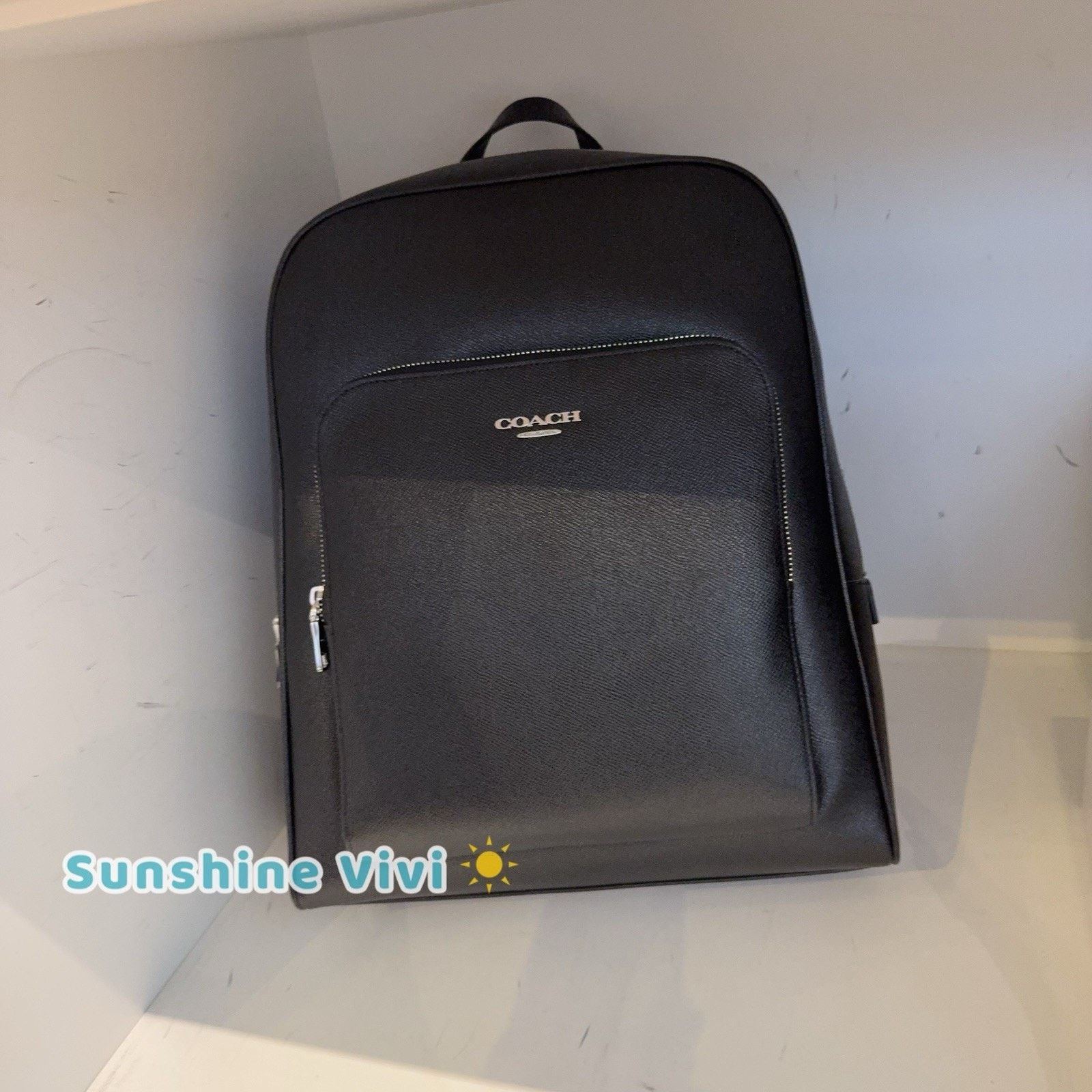 Coach NWT Coach Aiden Backpack Silver Black leather CDY10 Size ONE SIZE - 5 Thumbnail