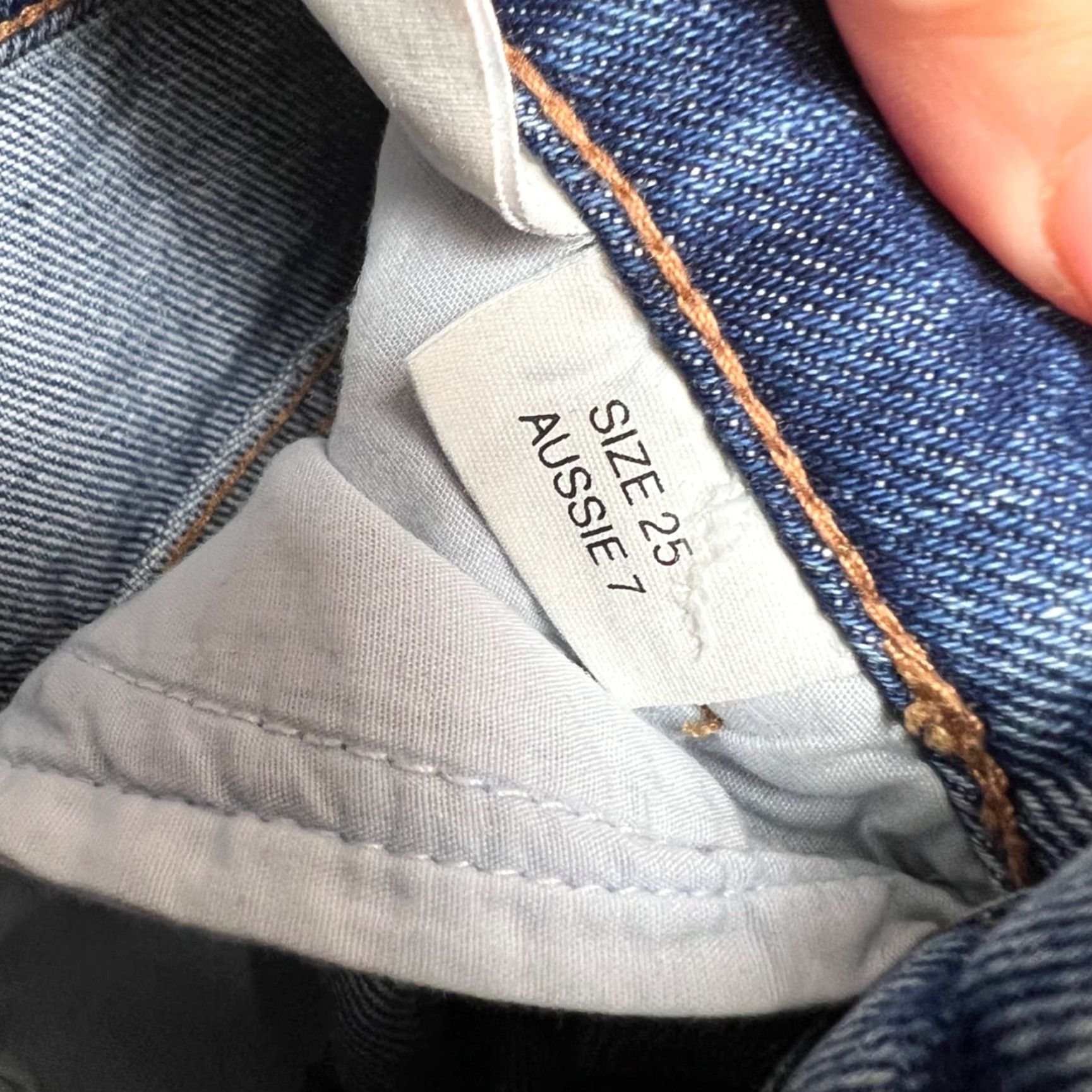 Rolla's Rolla's Womens Jeans 25 Genie High Rise 80s Balloon Leg Denim Blue Cotton Size 42" / US 20 - 4 Thumbnail