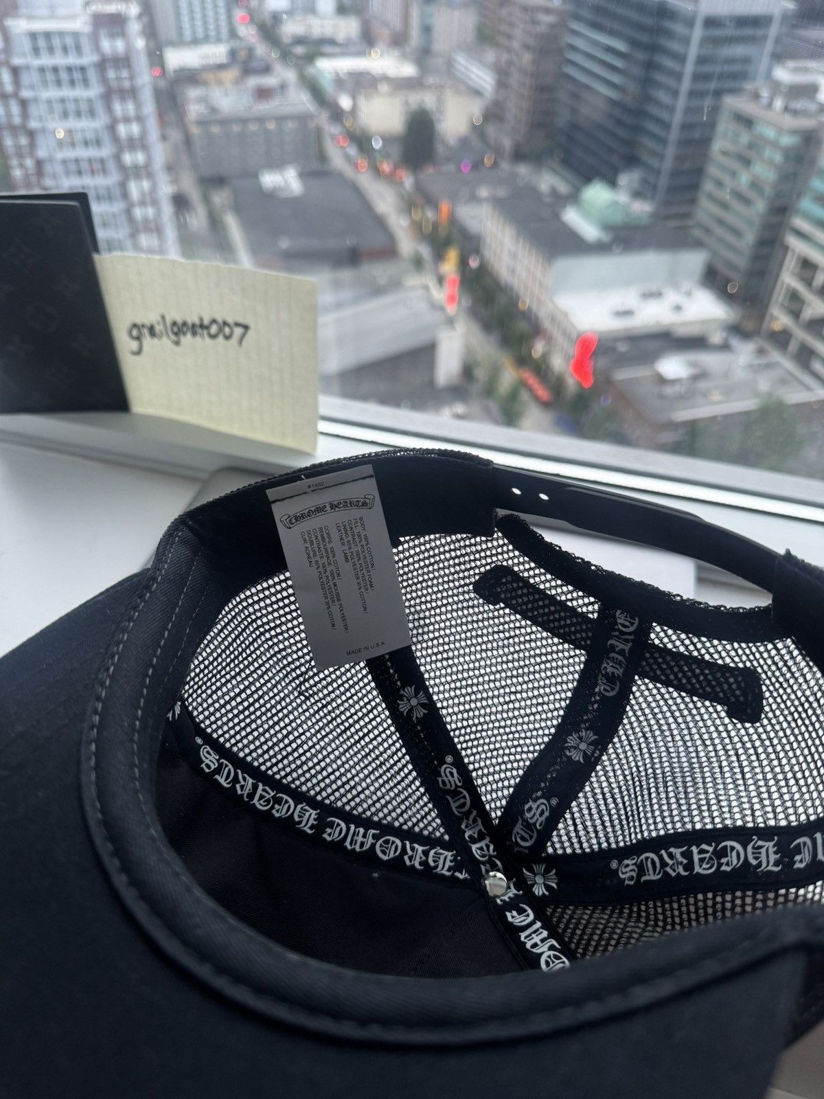 Chrome Hearts Chrome Hearts Leather ‘fuck’ patch trucker hat Size ONE SIZE - 4 Thumbnail