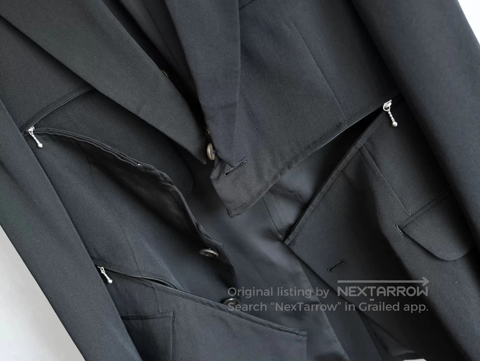 Yohji Yamamoto deconstructed zipper jacket by yohji yamamoto. Size US M / EU 48-50 / 2 - 5 Thumbnail