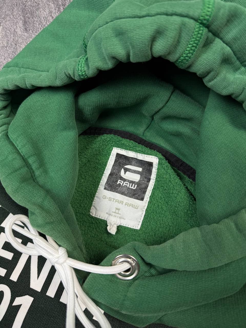 G-Star Y2K G-Star Raw Graphic Print Hoodie 2000s Streetwear Size US M / EU 48-50 / 2 - 7 Thumbnail