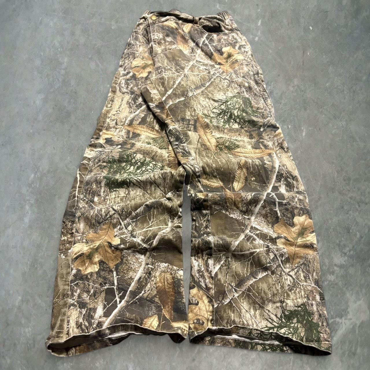 Realtree Crazy Baggy Real Camo Denim Jeans Size US 38 / EU 54 - 2 Thumbnail