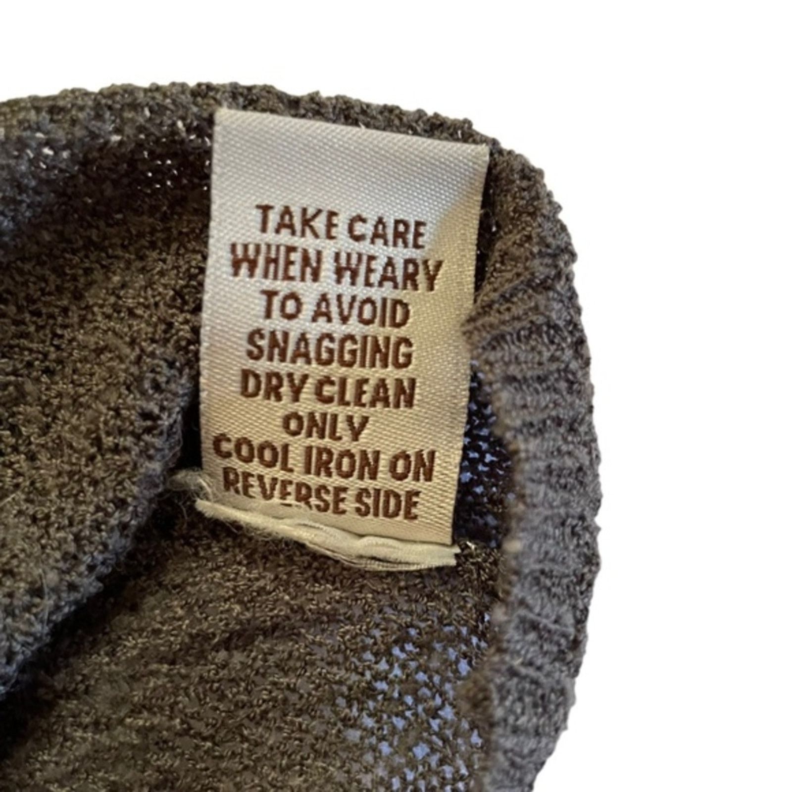 Vintage Havana Vintage Havana Distressed Open Weave Gray Sweater Top Size S / US 4 / IT 40 - 6 Thumbnail