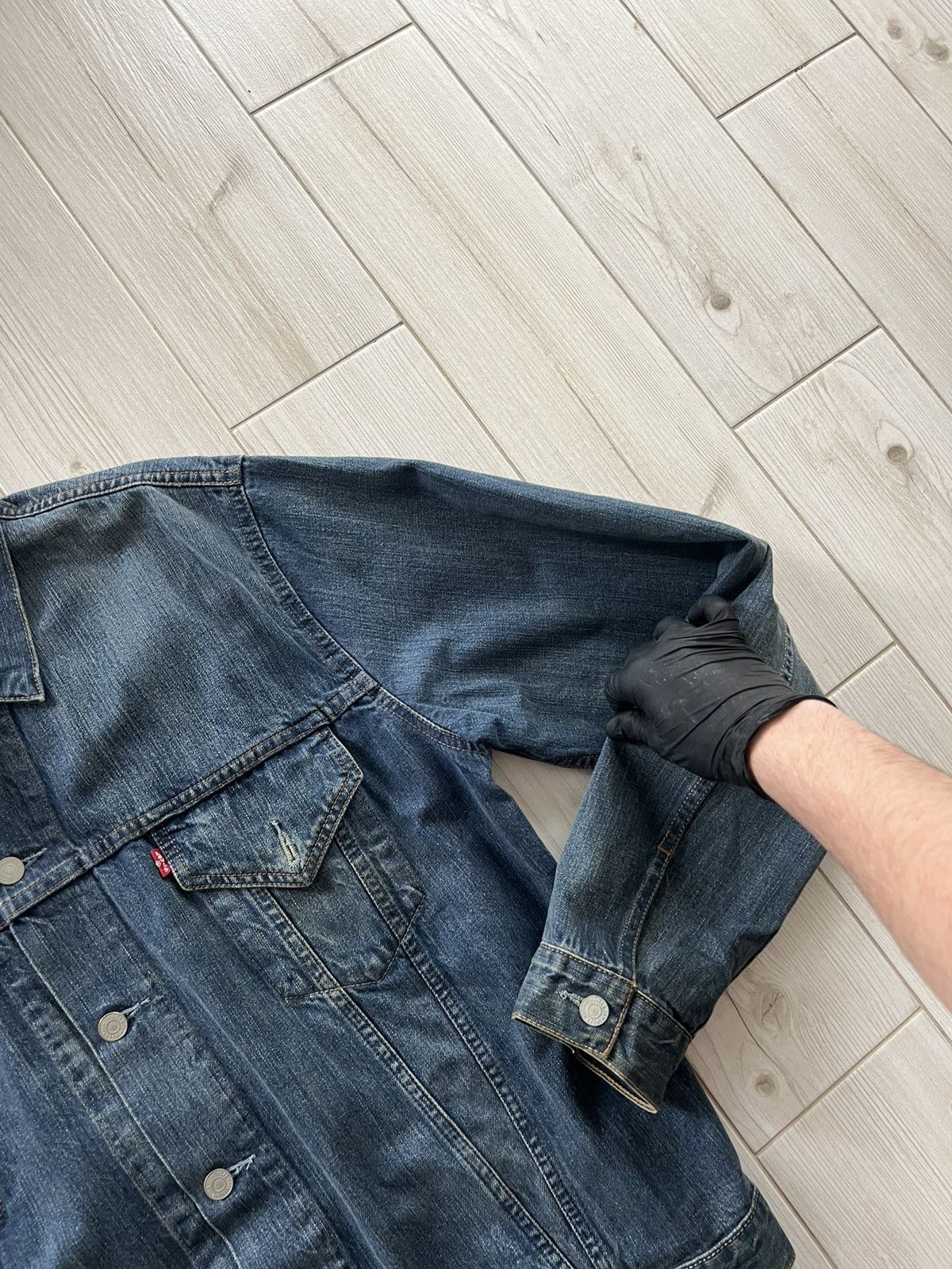 Levi's Vintage Levis Usa Trucker Denim Levis Jeans Jacket Medium Size US XL / EU 56 / 4 - 12 Thumbnail