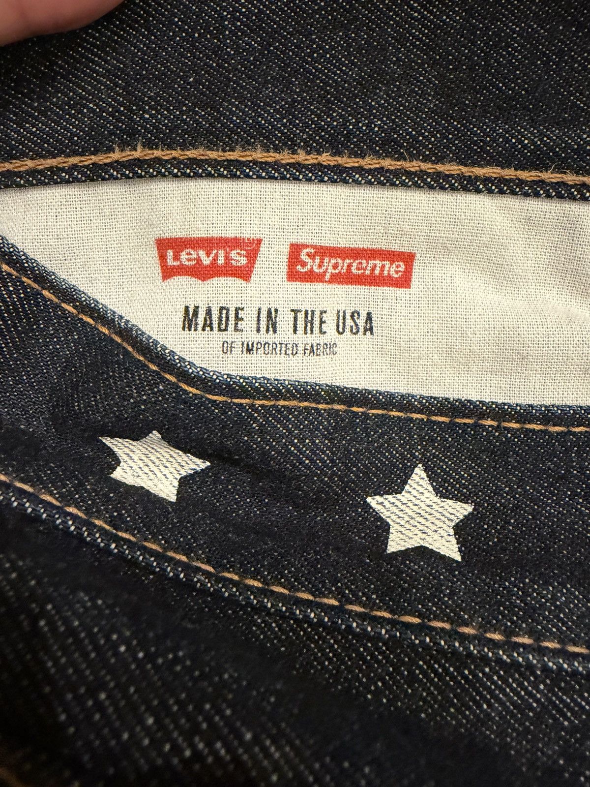 Levi's × Supreme Supreme x Levi’s 2011 505’s Brand New Size US 32 / EU 48 - 7 Thumbnail