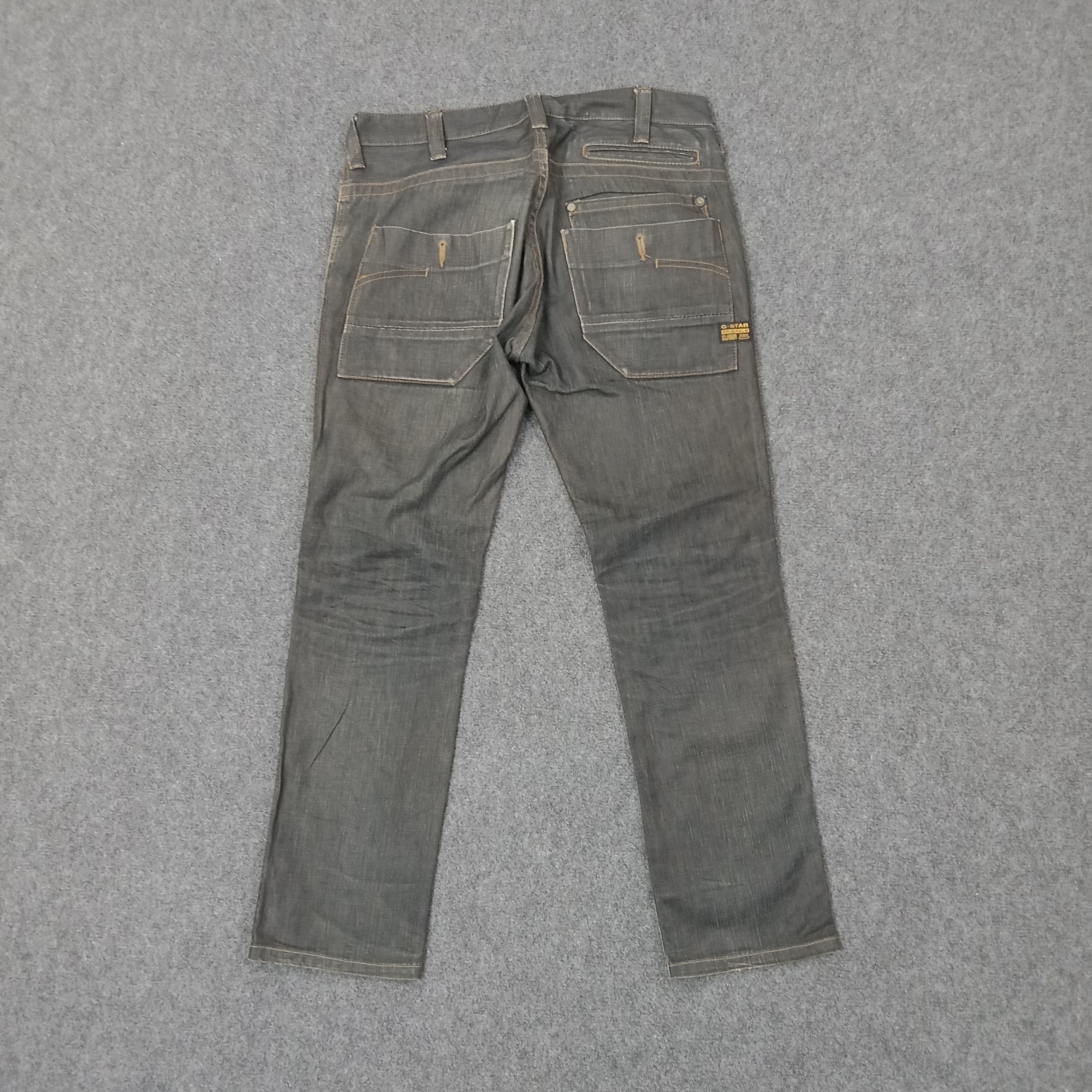 G-Star G-Star Raw Japanese Brand Bikers Denim Jeans C228N15 Size US 32 / EU 48 - 6 Thumbnail
