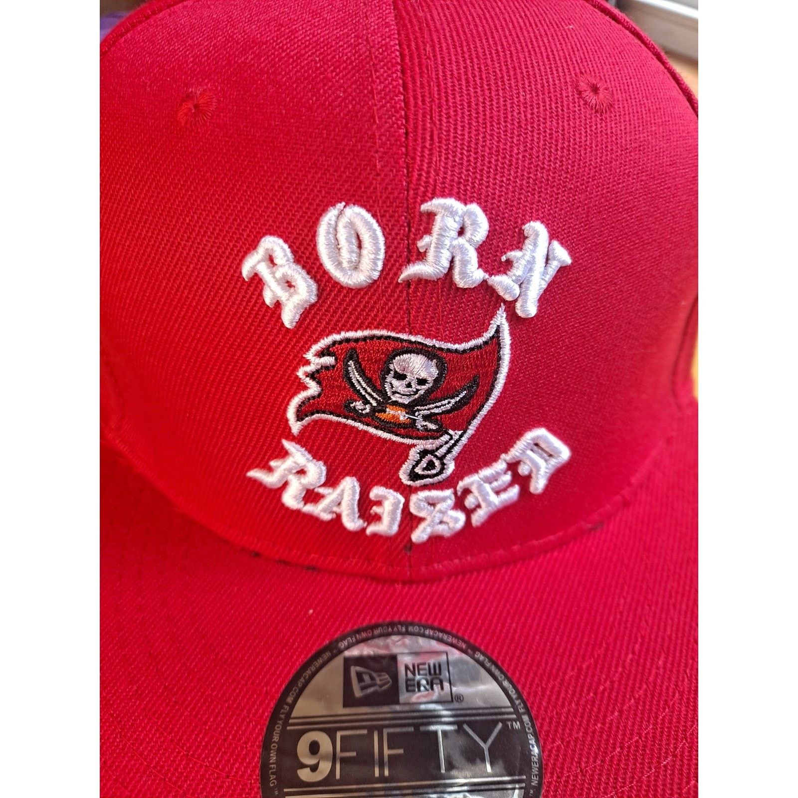New Era New Era NFL Tampa Bay Buccaneers Born Raised Snapback Hat Size ONE SIZE - 2 Thumbnail